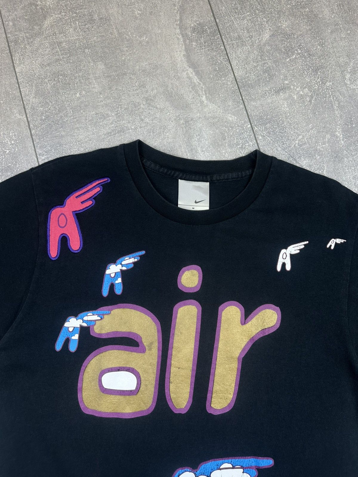 Other Nike Air Vintage Overprint Logo Tee Size US M / EU 48-50 / 2 - 4 Thumbnail