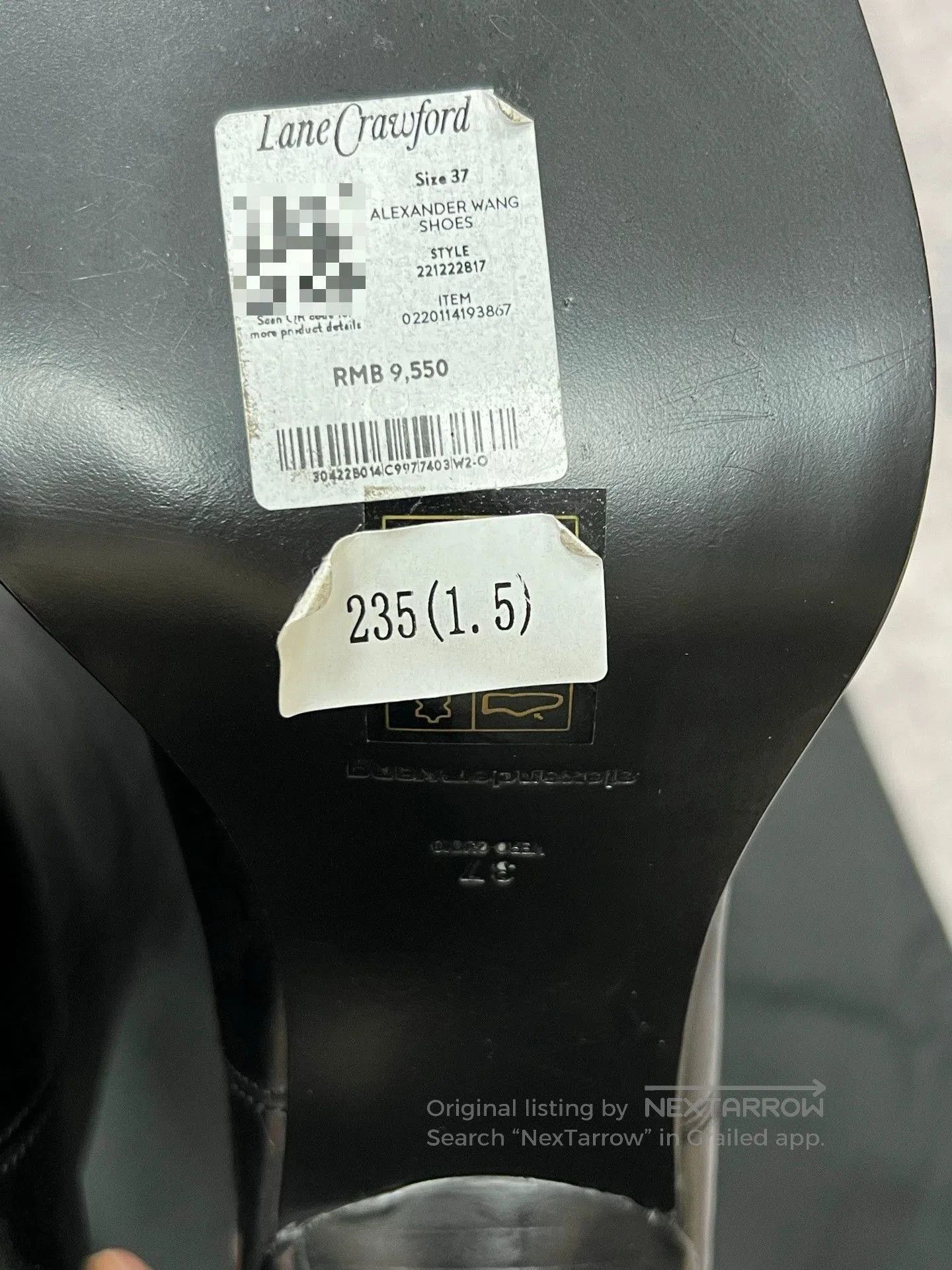 Alexander Wang alexander wang asymmetrical long ankle boots. Size US 6 / IT 36 - 8 Thumbnail