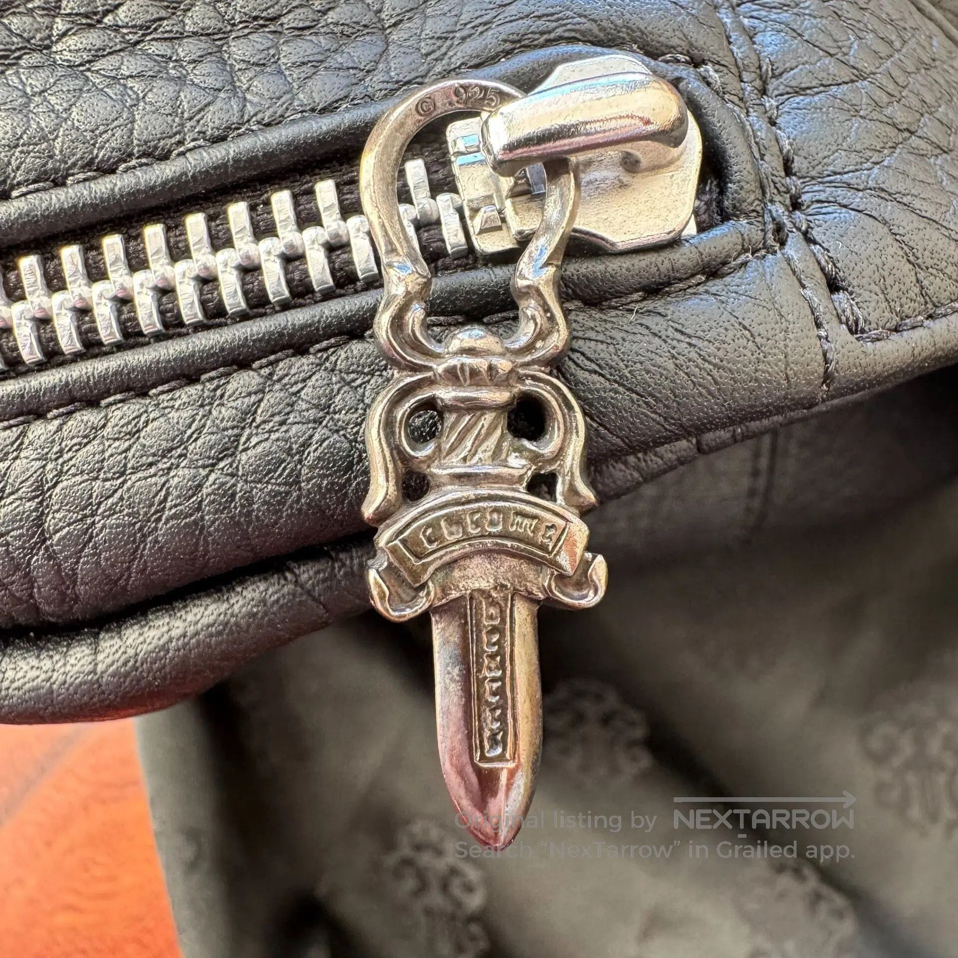 Chrome Hearts chrome hearts black leather waist bag. Size ONE SIZE - 4 Thumbnail