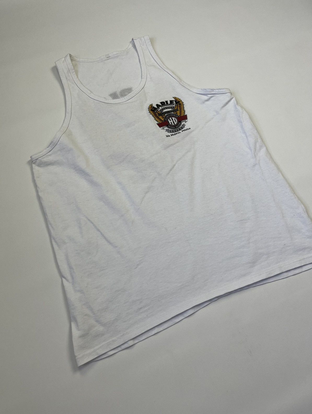 Harley Davidson × Vintage Harley Davidson Mexico Vintage Moto Motorcycles Tank Top Size US M / EU 48-50 / 2 - 5 Thumbnail