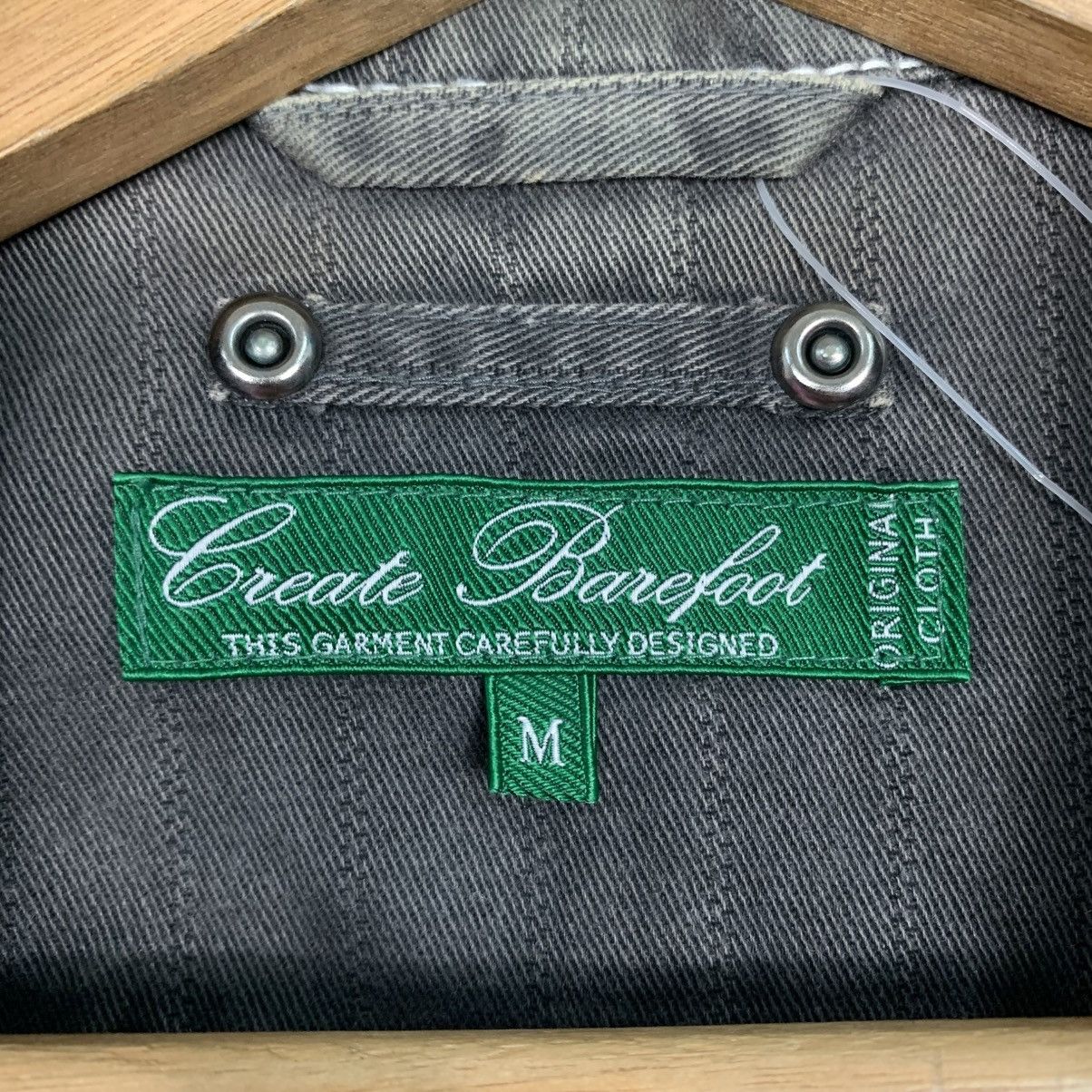 Japanese Brand Create Barefoot Casual Jacket Size US S / EU 44-46 / 1 - 15 Thumbnail