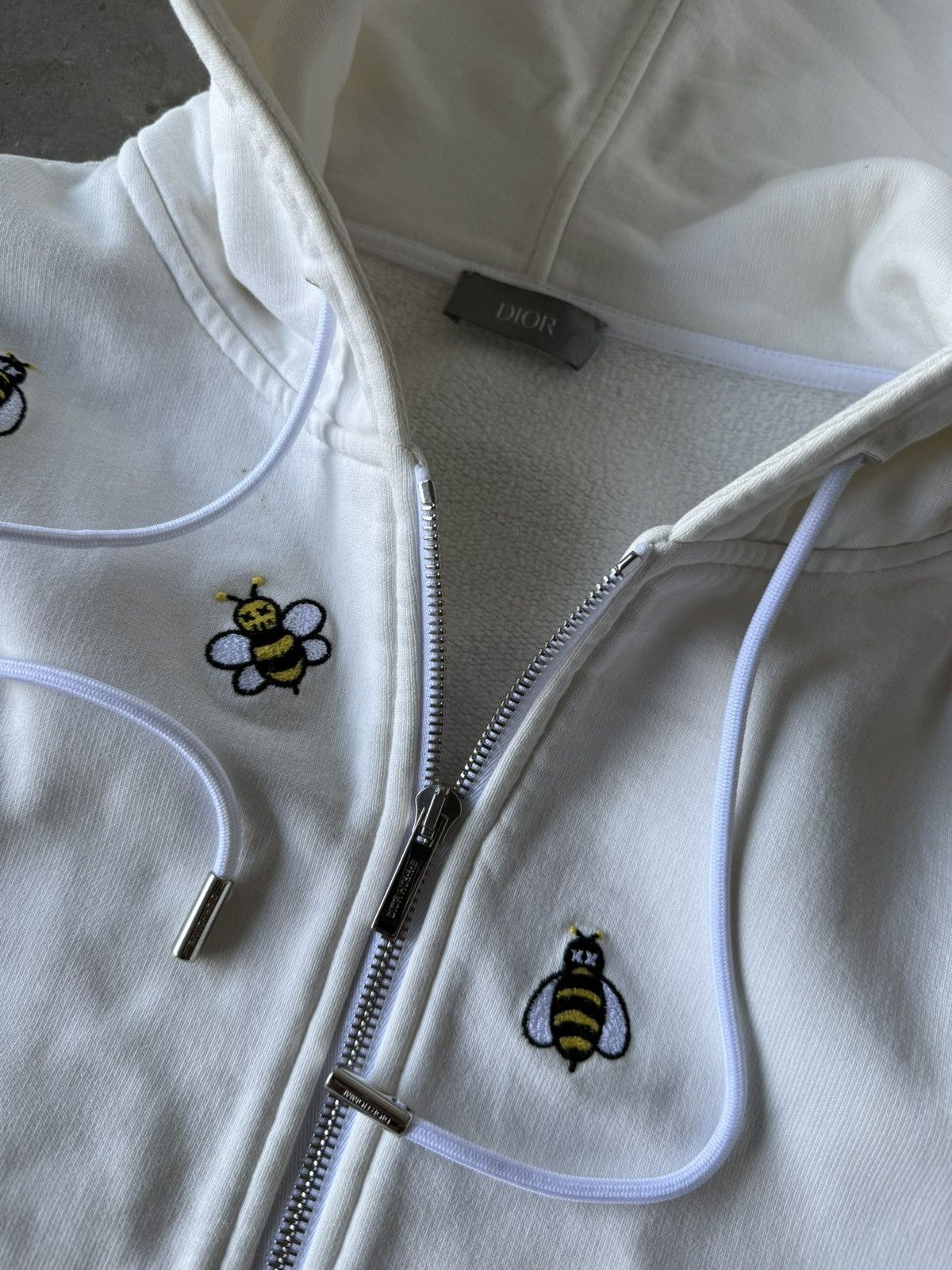 Dior × Kaws Dior Homme x KAWS SS19 Bee Zip Up Hoodie Size US S / EU 44-46 / 1 - 10 Thumbnail