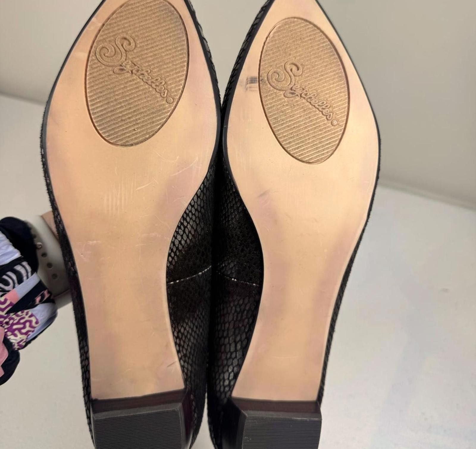 Designer Stylish Seychelles Snakeskin Print Flats Size US 10 / IT 40 - 5 Thumbnail
