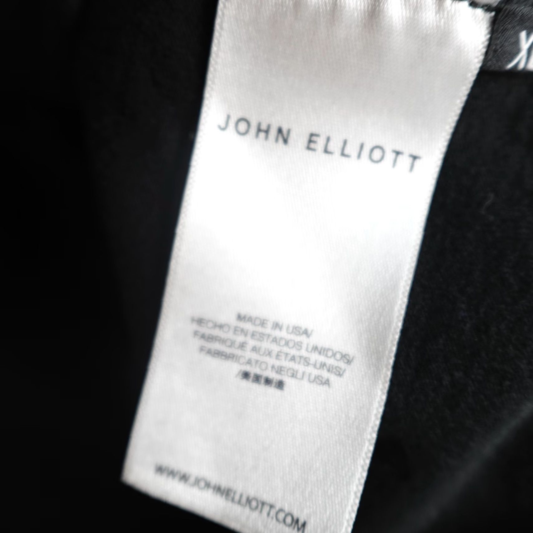 John Elliott John Elliot Shirt XL Black Long Sleeve Solid Made in USA Size US XL / EU 56 / 4 - 6 Thumbnail