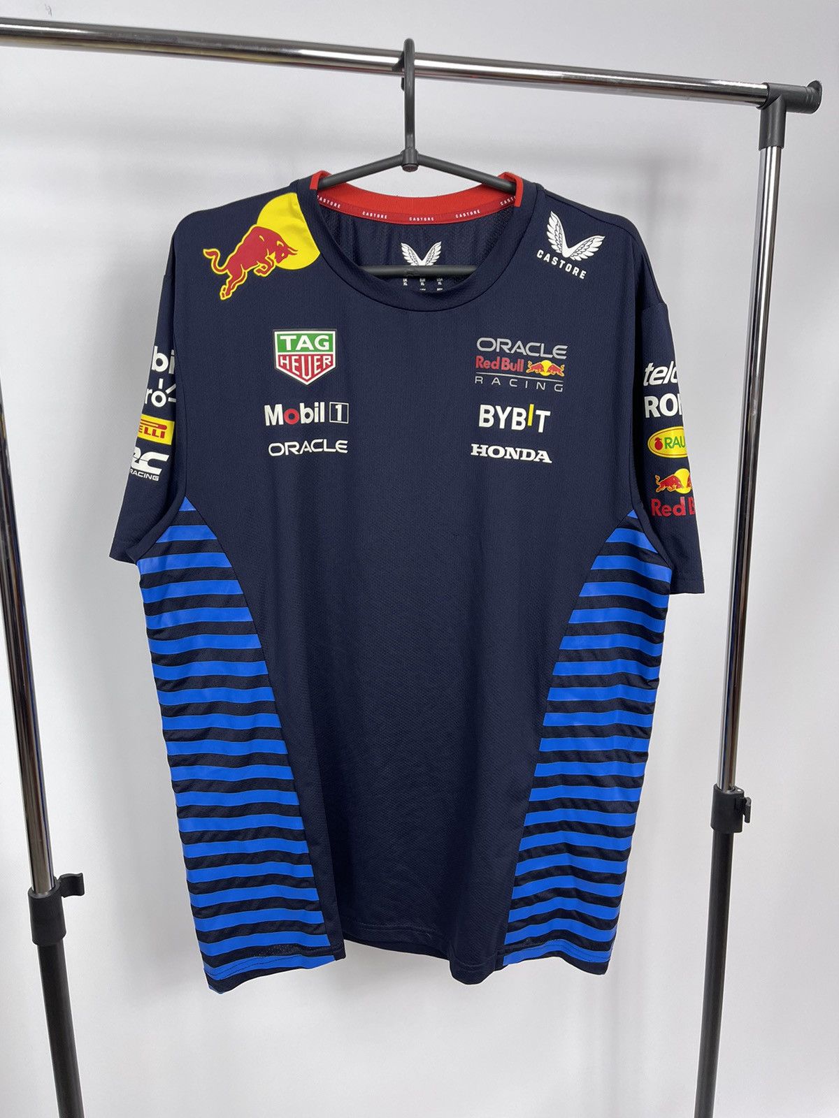 Castore Castore Navy Red Bull Racing 2024 Team F1 Mens Shirt Sz XL Size US XL / EU 56 / 4 - 1 Thumbnail