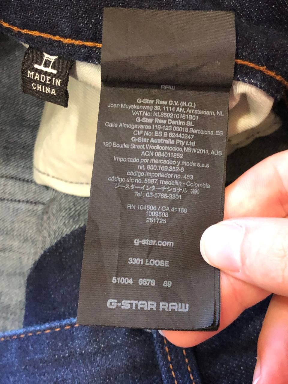 G-Star G-Star Denim Jeans Size US 38 / EU 54 - 3 Thumbnail