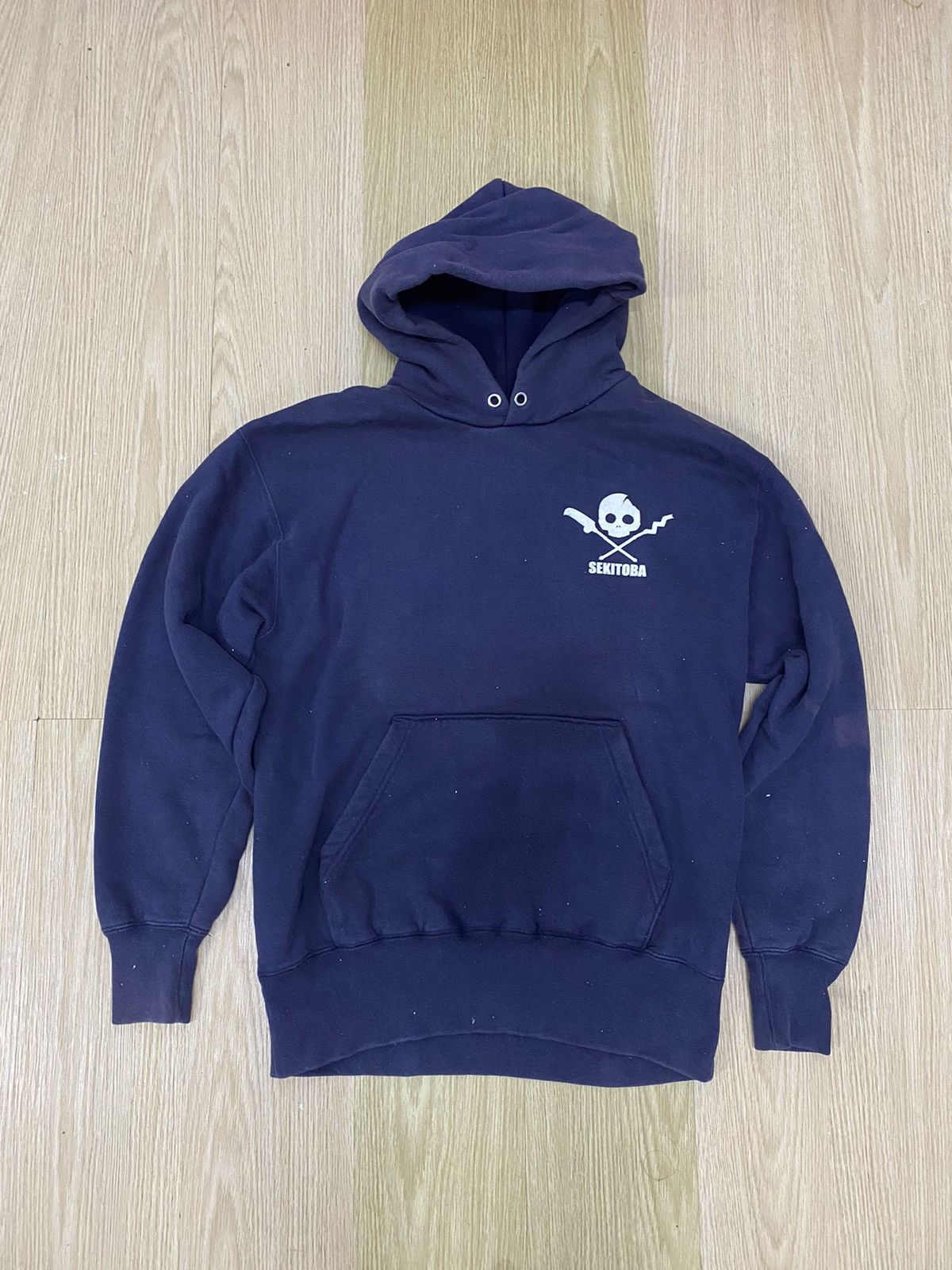 Japanese Brand Sekitoba japan streetwear pullover hoodie Size US S / EU 44-46 / 1 - 1 Thumbnail