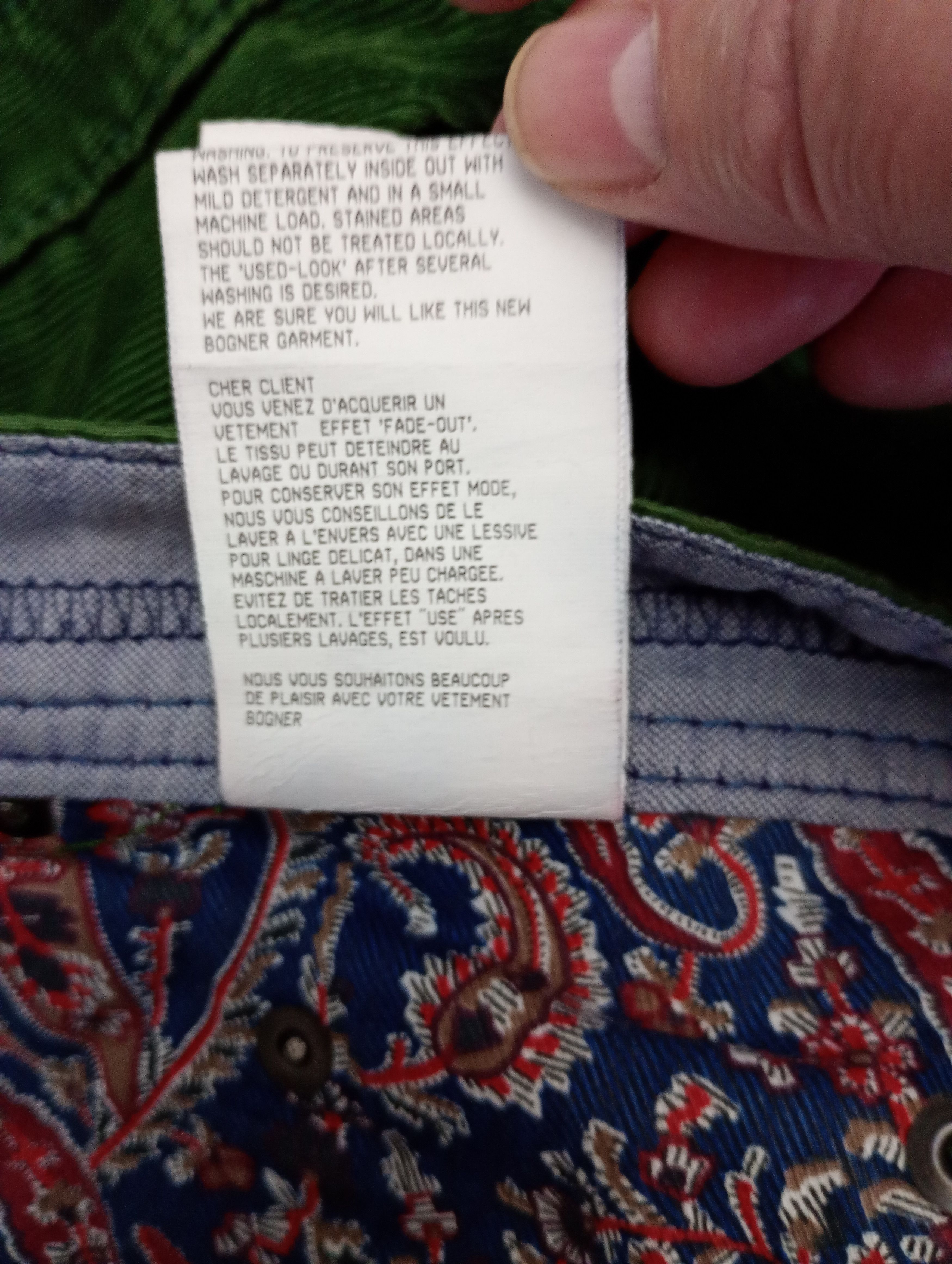 Bogner Bogner Corduroy Pants Vintage Size US 40 / EU 56 - 19 Thumbnail