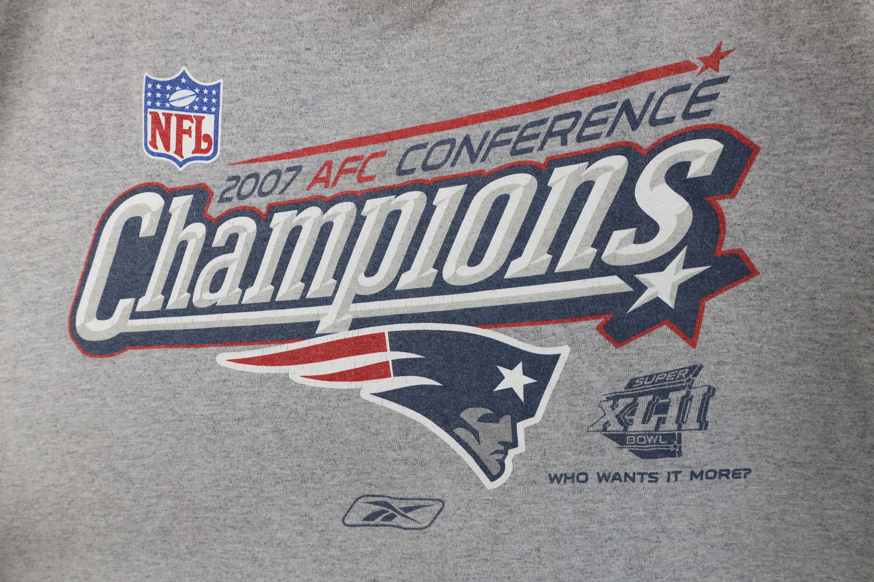 Reebok Vintage Reebok Conference New England Patriots T-Shirt Size US XL / EU 56 / 4 - 4 Thumbnail