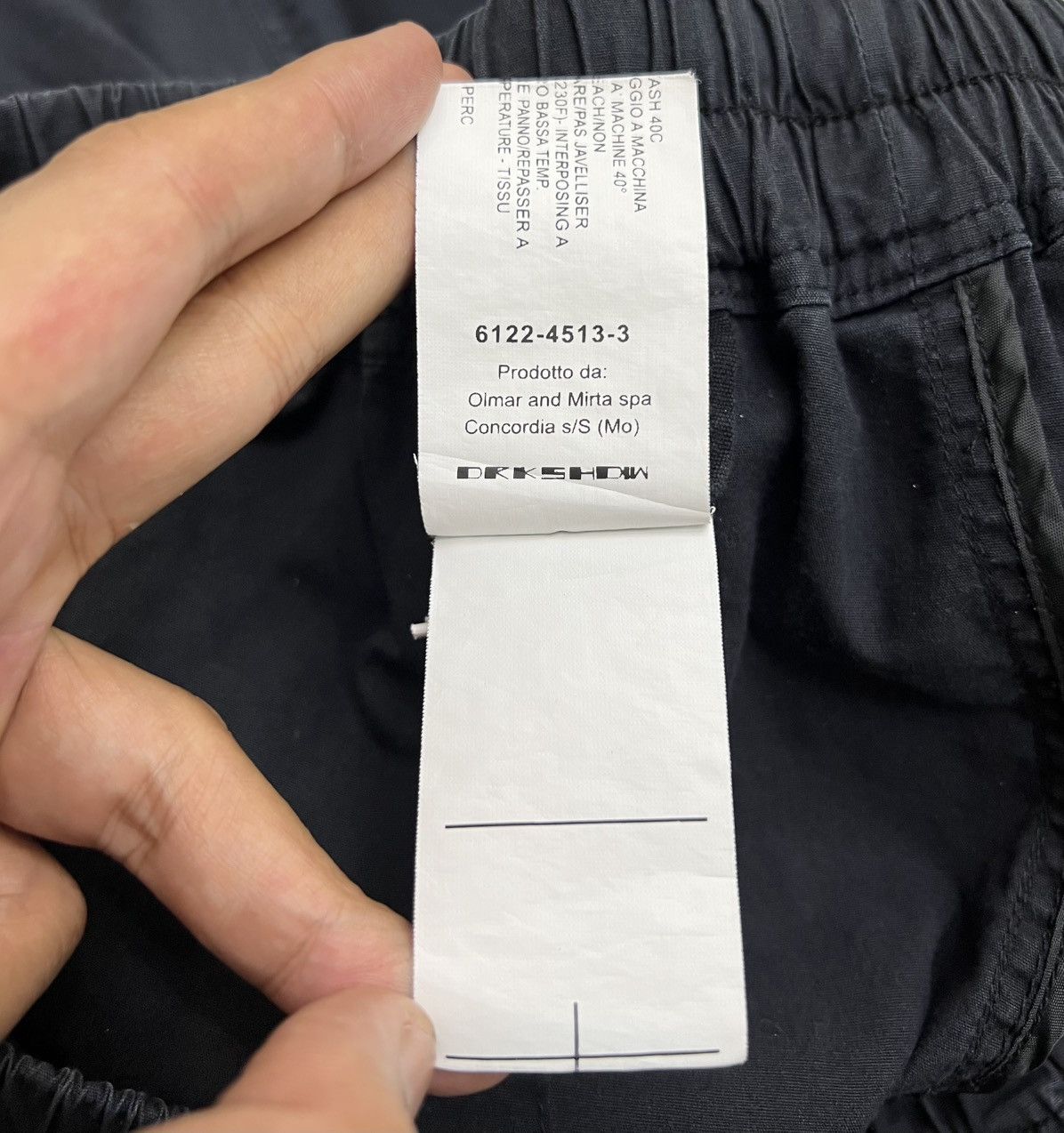 Rick Owens Drkshdw 💥FW2015 Rick Owens Drkshdw Drawstring Long Pants Size US 32 / EU 48 - 9 Thumbnail