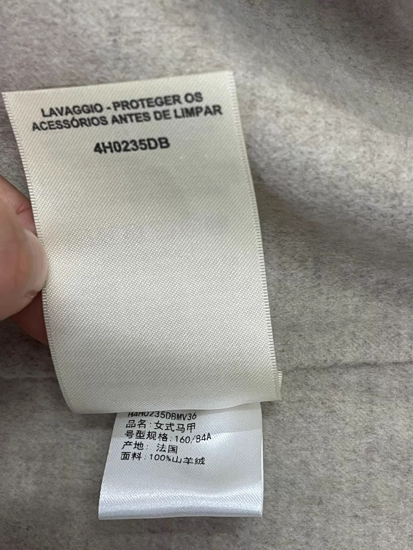 Hermes Hermes Oatmeal Cashmere Vest 36 Size XS / US 0-2 / IT 36-38 - 6 Thumbnail