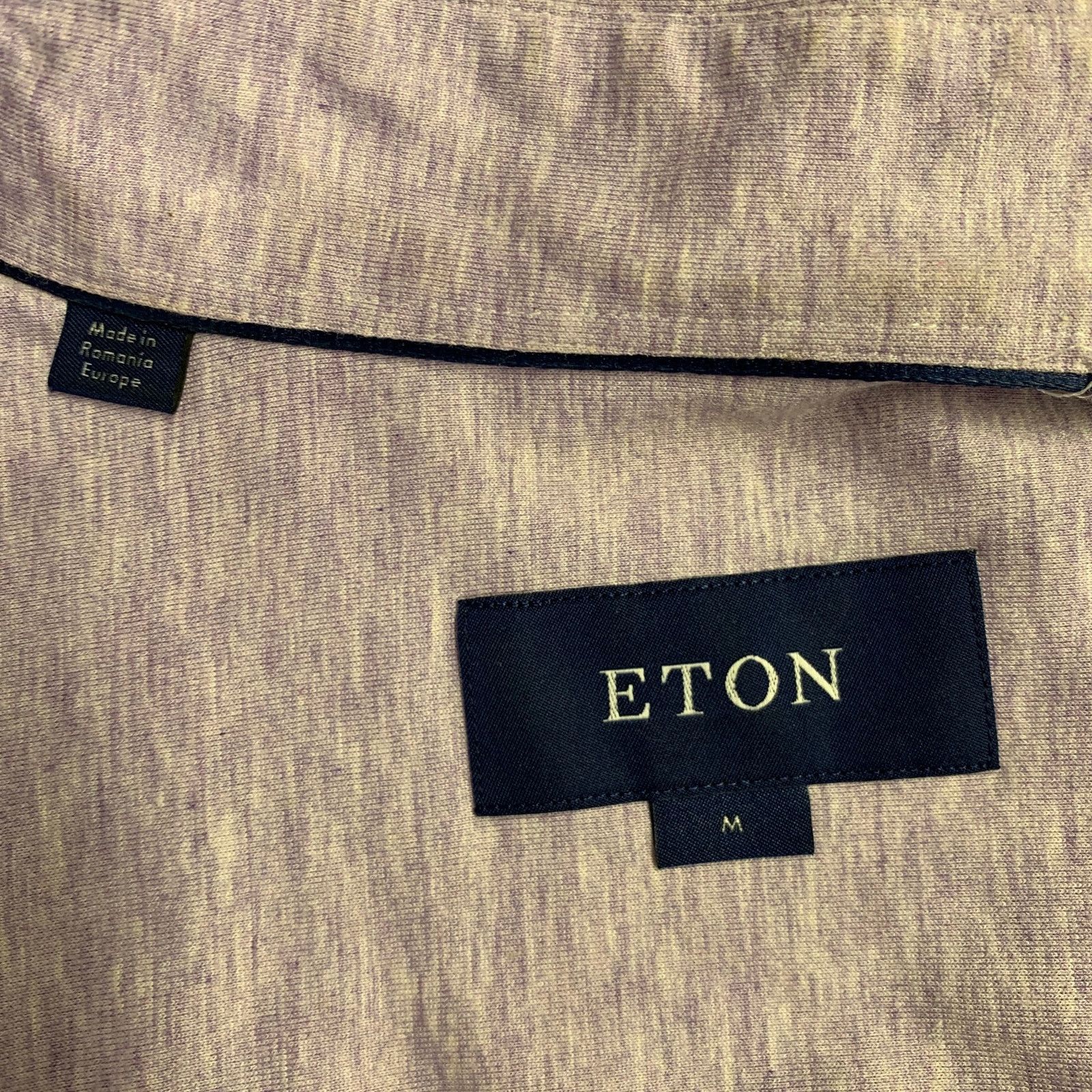 Eton Size M Purple Heather Button Down Collar Long Sleeve Shirt Size US M / EU 48-50 / 2 - 4 Thumbnail