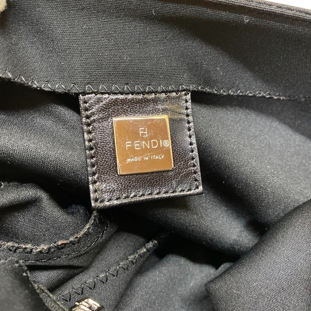Fendi Fendi - Mamma Baguette Shoulder Bag FF Handbag Vintage Black Size ONE SIZE - 11 Thumbnail