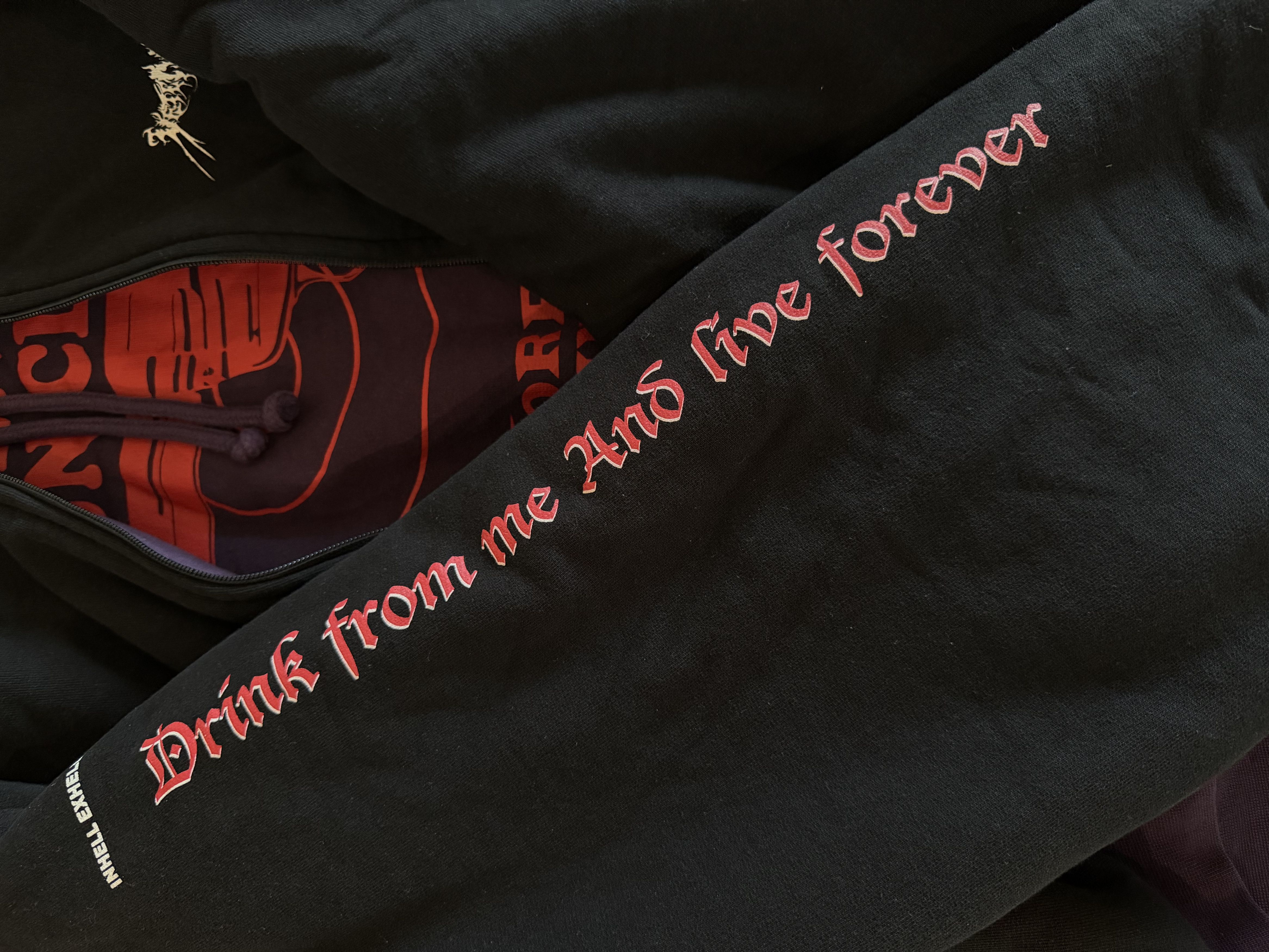 Vetements VETEMENTS AW2017 TFD/11 INCH GUN CLUB REVERSIBLE HOODIE Size US M / EU 48-50 / 2 - 4 Thumbnail