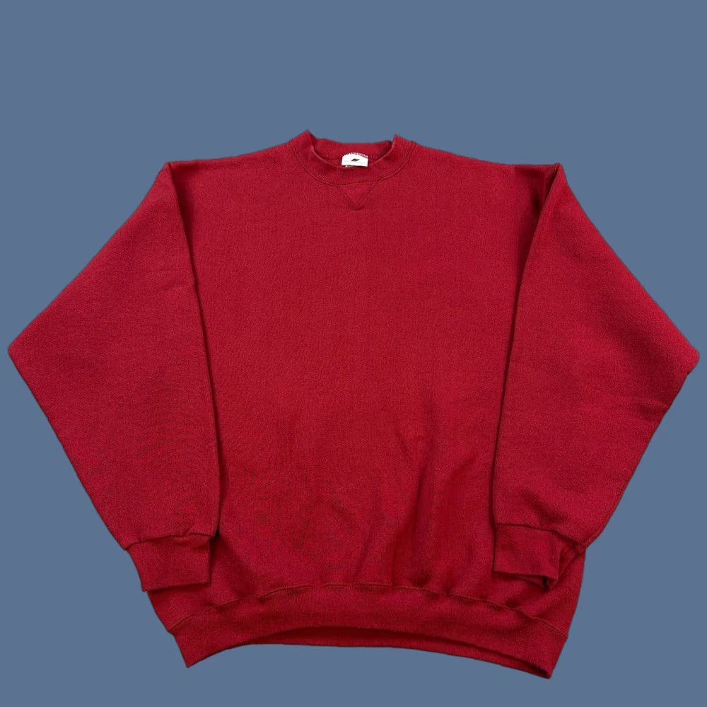 ESPIRIT VINTAGE Pro Spirit Sweatshirt Mens XL Tall Red Crewneck Pullover USA 90s Size US XL / EU 56 / 4 - 1 Thumbnail