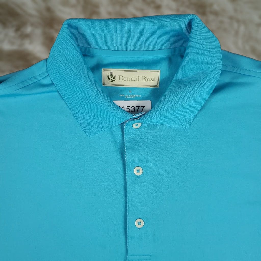 Vintage Donald Ross Polo Shirt Mens L Blue Golf Casual Short Sleeve Adult Polo Shirt Mens L Blue Golf Casual Short Sleeve Adult Size US L / EU 52-54 / 3 - 1 Thumbnail