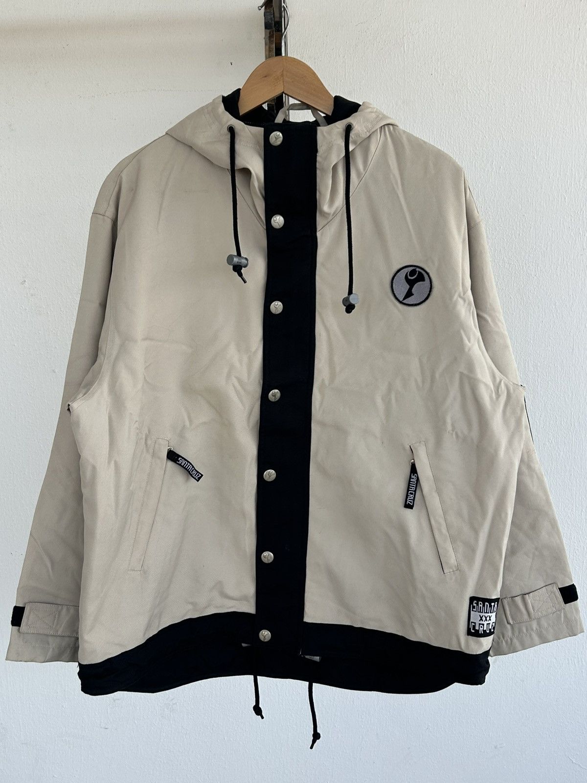 Santa Cruz Skateboards Santa Cruz Snowboard Jacket Vintage Beige Size US XL / EU 56 / 4 - 1 Thumbnail