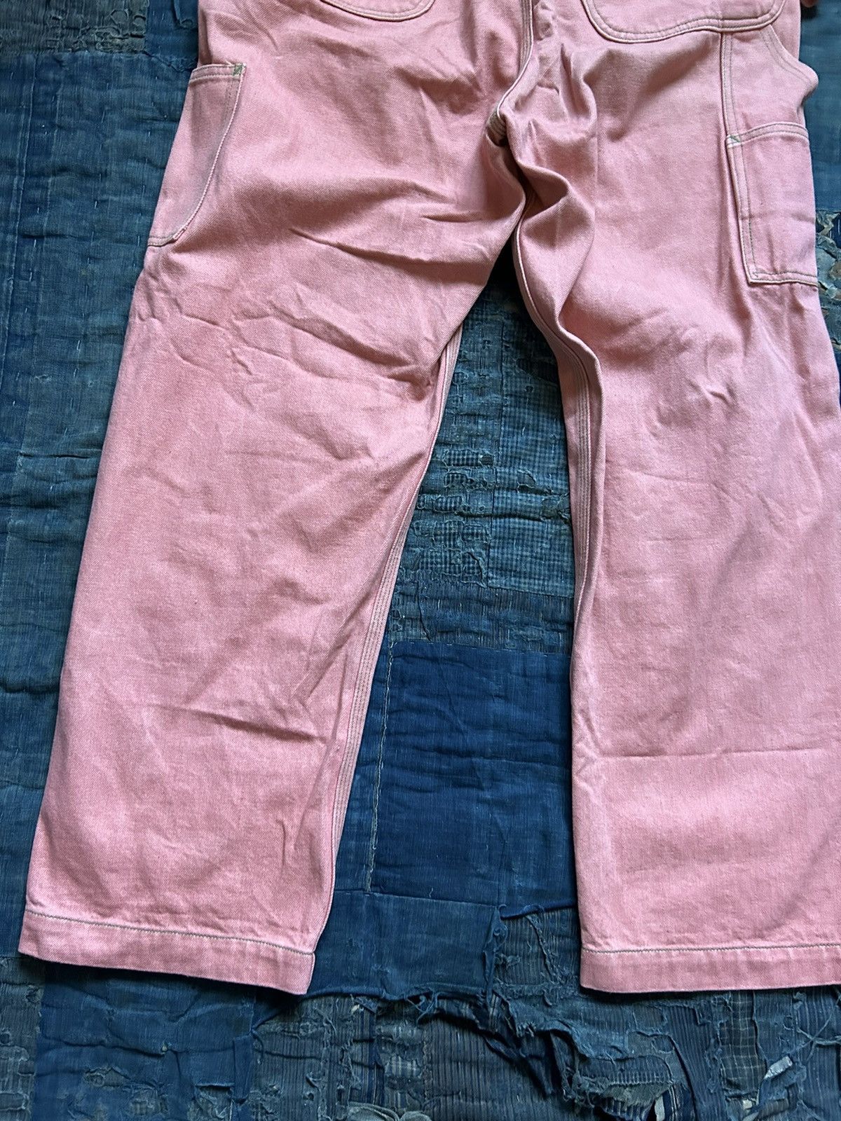 Kapital × Kapital Kountry KAPITAL color denim Double Knee Lumber Pants pink Size US 30 / EU 46 - 11 Thumbnail