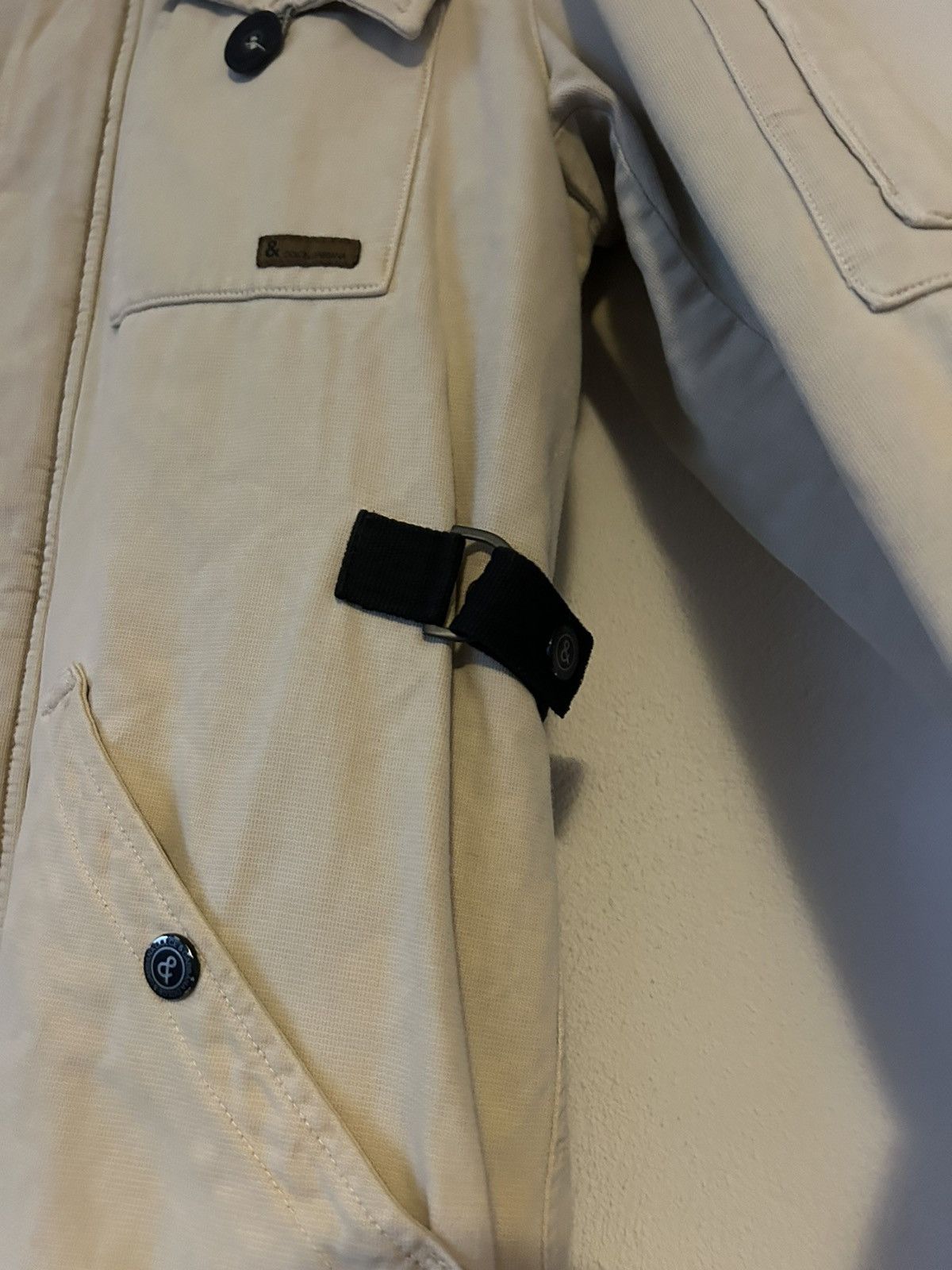 Dolce & Gabbana Dolce & Gabbana Beige Oversized Parka Coat Size US M / EU 48-50 / 2 - 6 Thumbnail