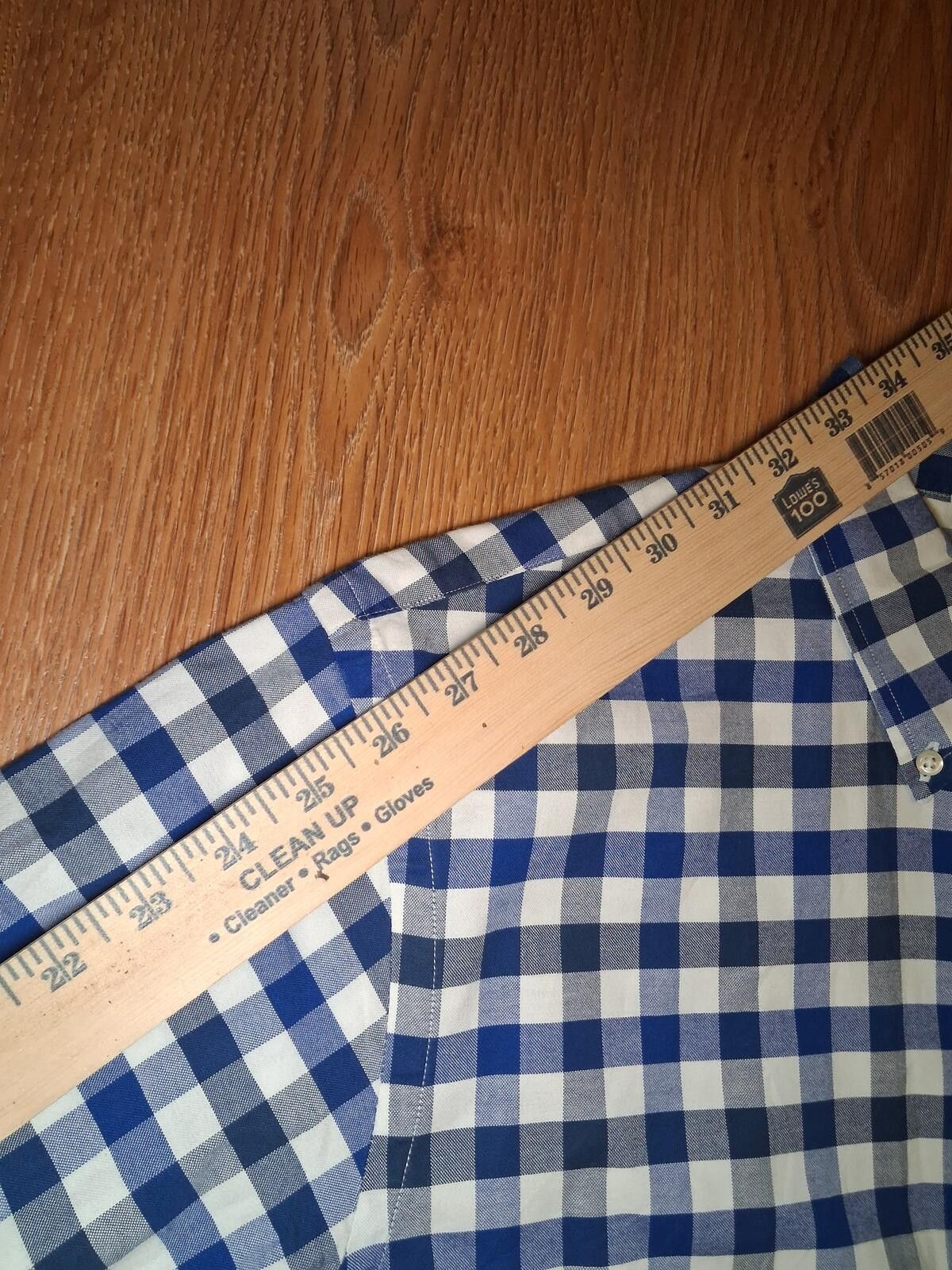 Polo Ralph Lauren Polo Ralph Lauren Button Up Shirt Large Blue Check Cotton Size US L / EU 52-54 / 3 - 10 Thumbnail