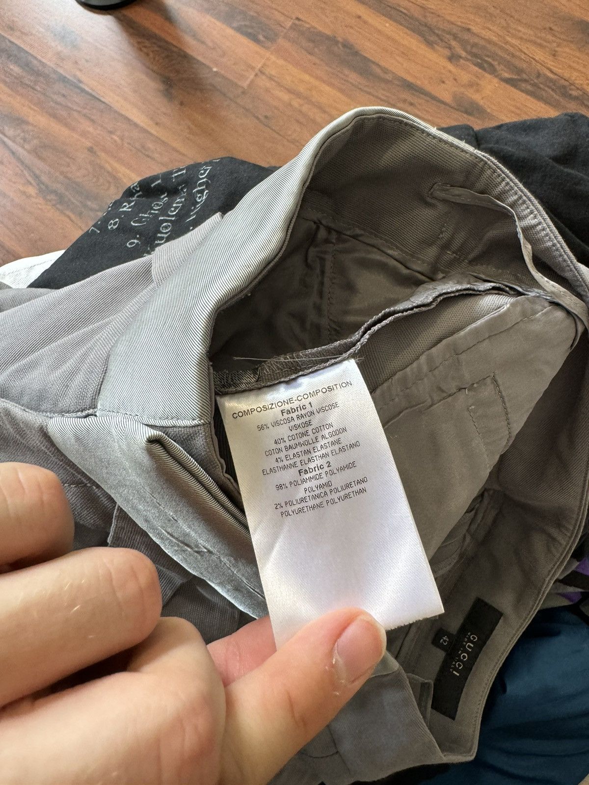 Designer × Gucci SS09 Runaway Gucci Bondage Pants Women’s 42IT designer Size 28" / US 6 / IT 42 - 8 Thumbnail