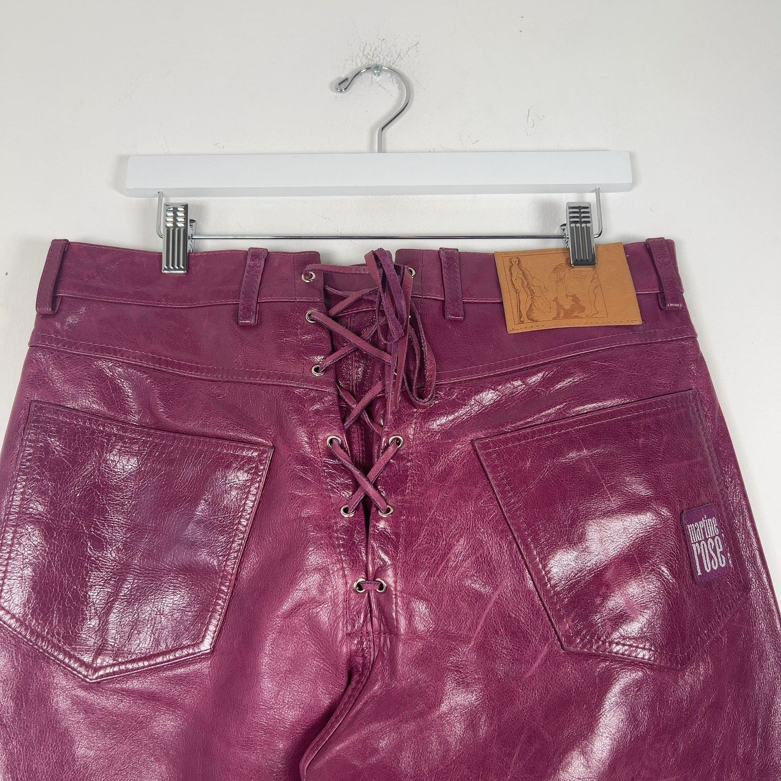 Martine Rose Martine Rose Leather Laced Pants Size US 32 / EU 48 - 5 Thumbnail