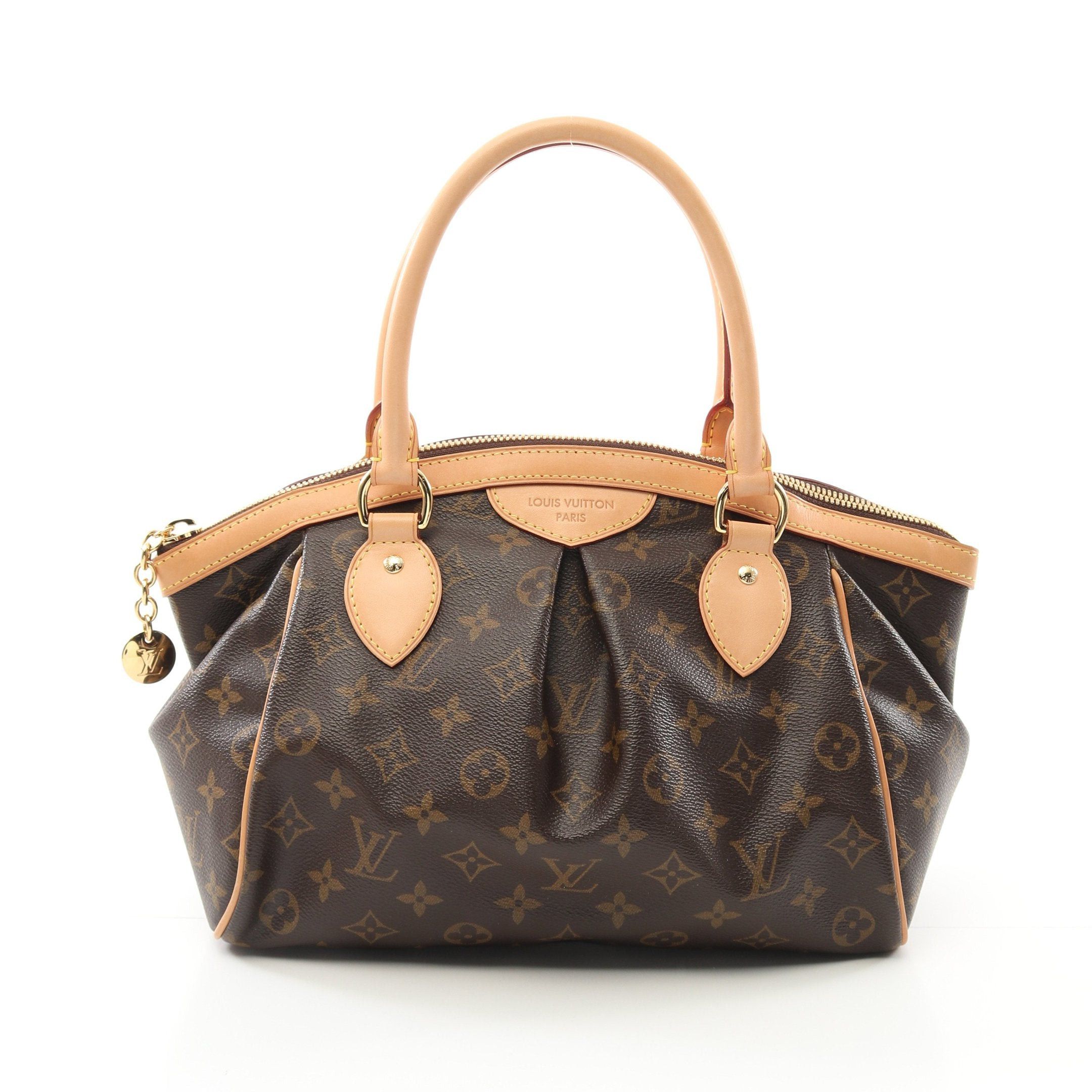 Louis Vuitton Louis Vuitton Tivoli Pm Monogram Handbag Leather Brown Size ONE SIZE - 1 Thumbnail