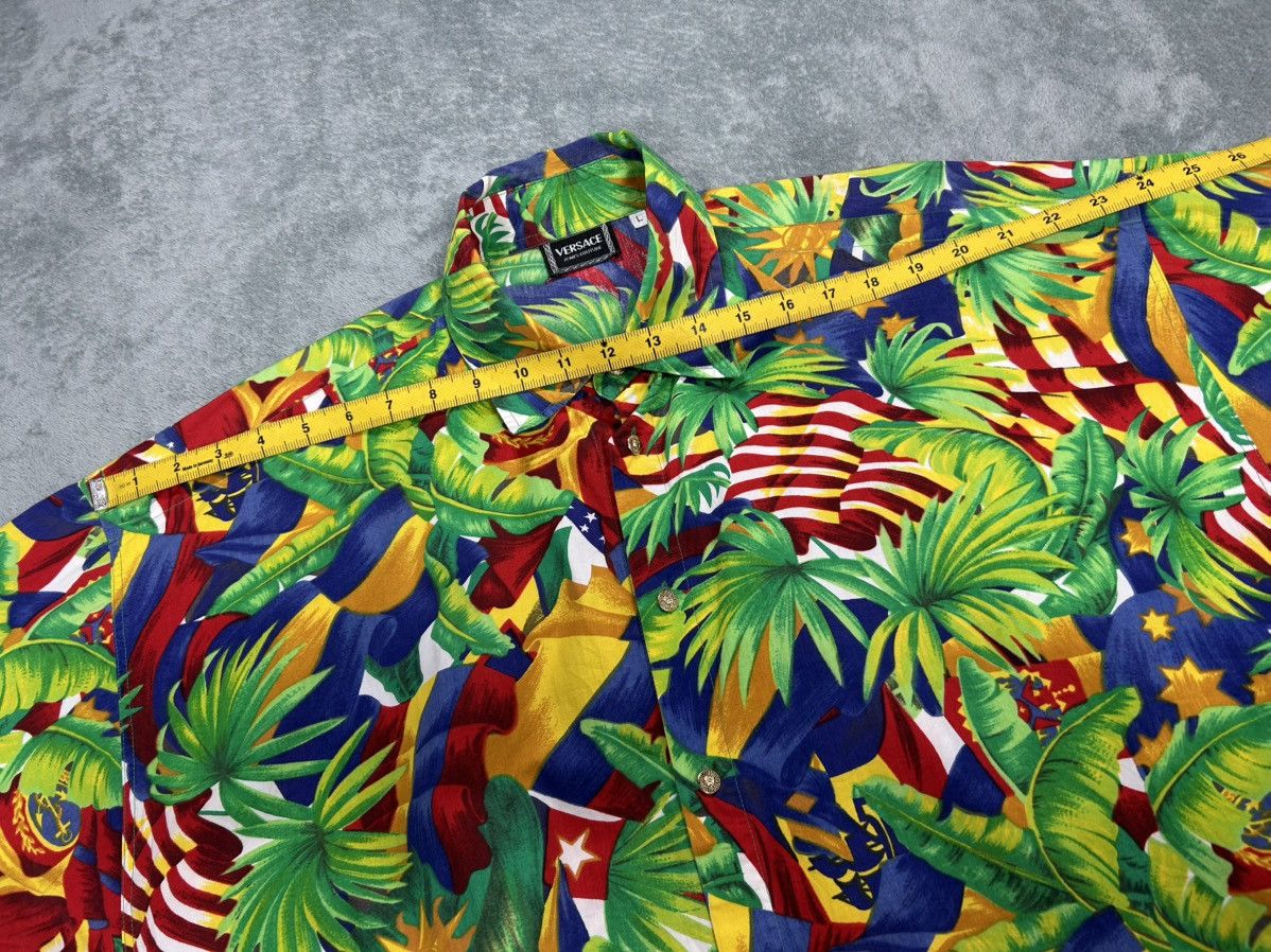 Versace Jeans Couture Vintage Versace Jeans Couture Aloha Shirt Size US L / EU 52-54 / 3 - 16 Thumbnail