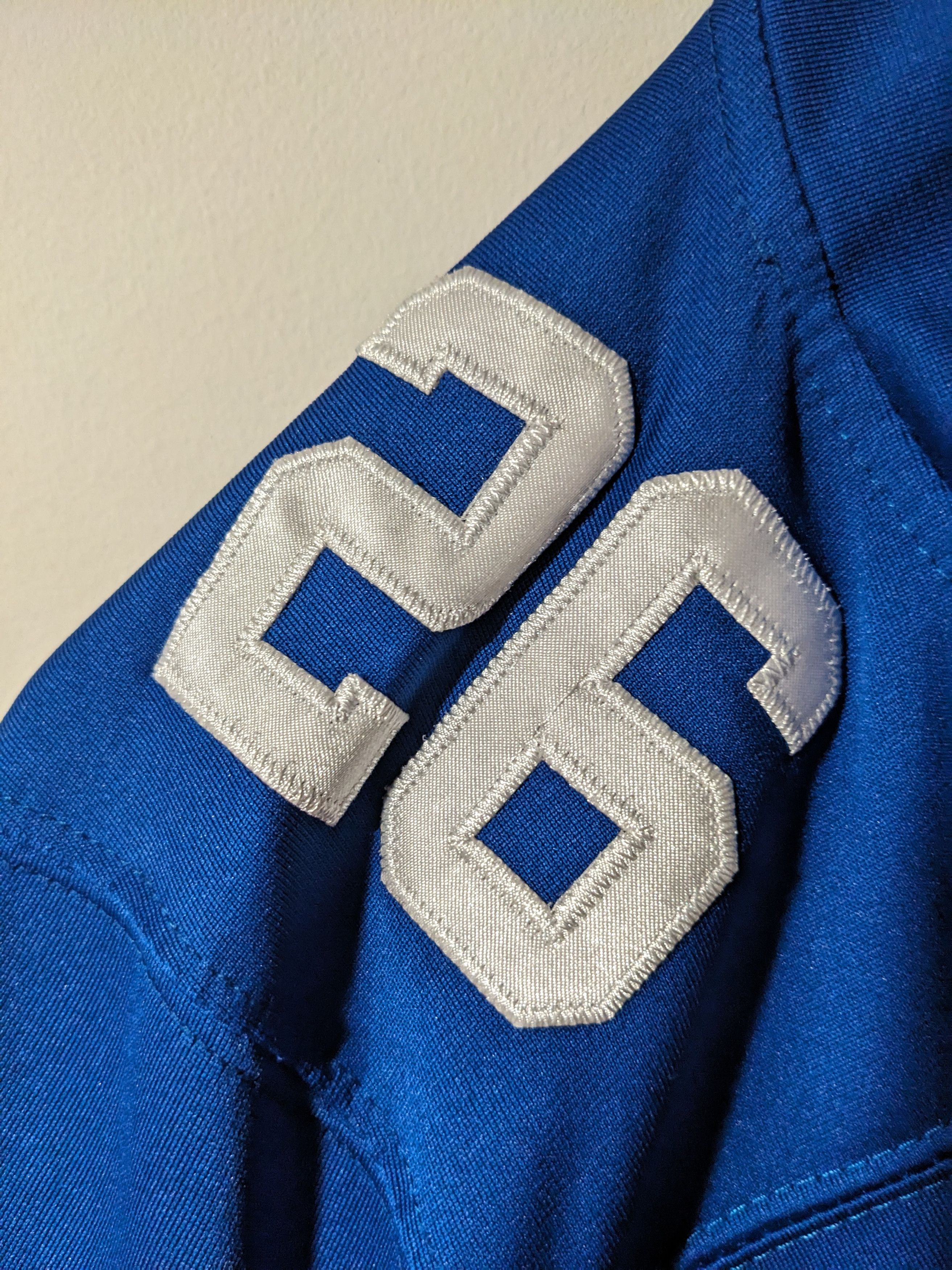 NFL × Nike New York Giants NFL Football Nike Barkley YOUTH Jersey Size US M / EU 48-50 / 2 - 10 Thumbnail
