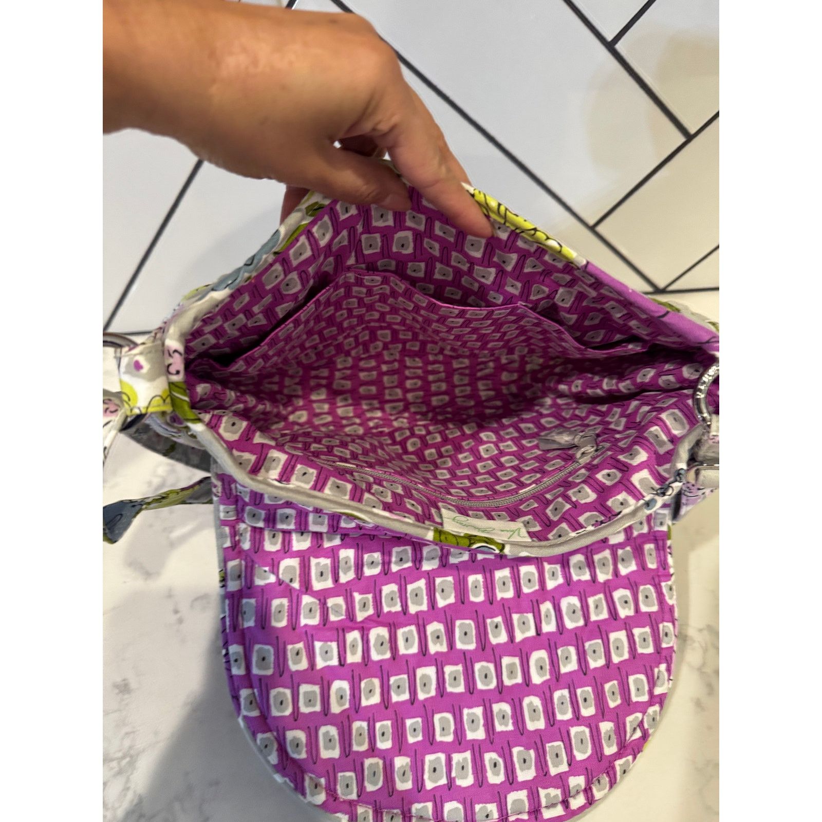 Vera Bradley Vera Bradley water color Floral Pattern Crossbody Purse Size ONE SIZE - 14 Thumbnail