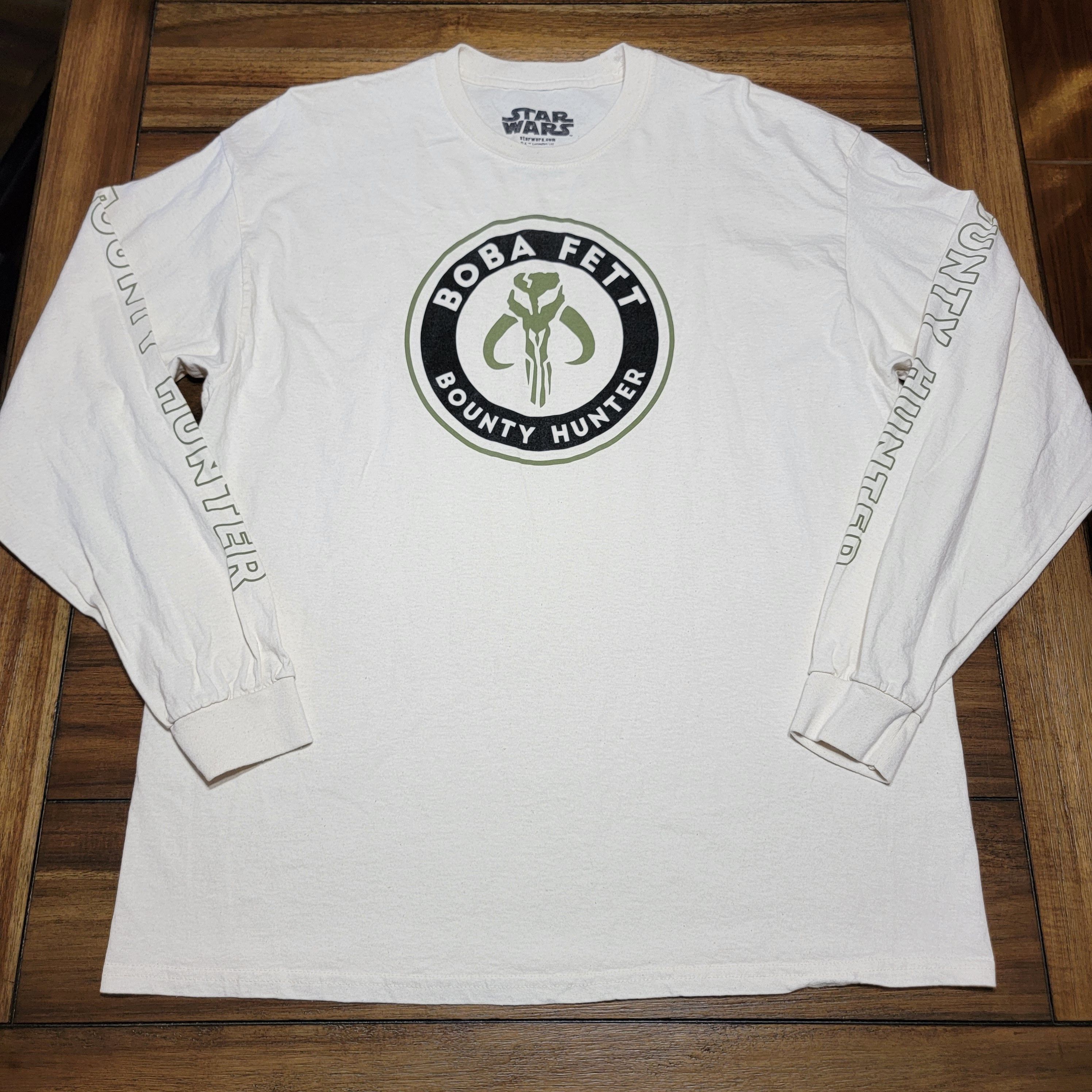 Star Wars Star Wars LS Unisex Tee "Boba Fett Bounty Hunter" - Size XL Size US XL / EU 56 / 4 - 1 Thumbnail