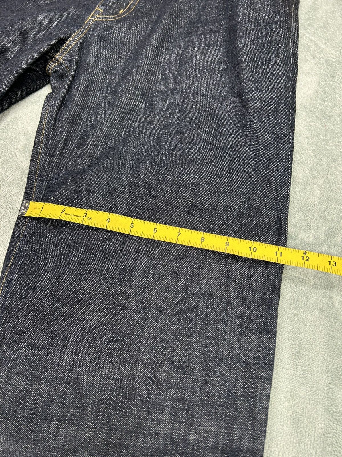 Kamakura Karakuri Tamashii Fujin Raijin Denim S0250 Size US 35 - 12 Thumbnail