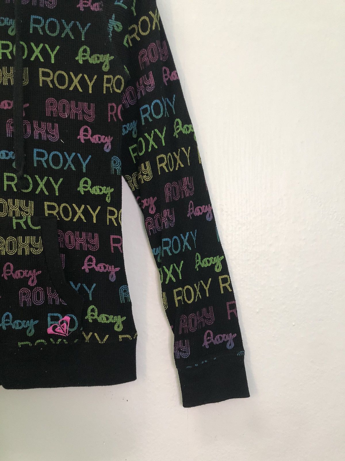 Japanese Brand × Vintage Roxy Hoodie Zip Up Size US XXS / EU 40 - 4 Thumbnail