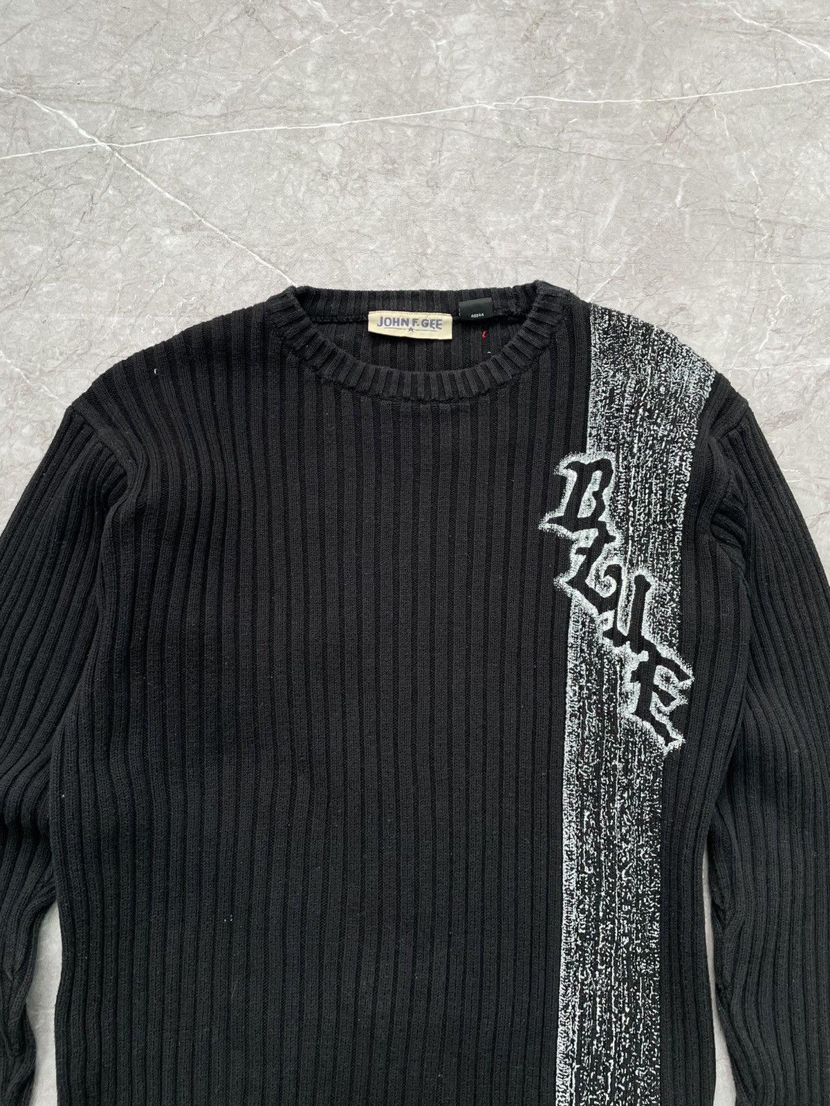 Japanese Brand × Vintage VINTAGE ARCHIVE JAPANESE DESIGNERS PRINTED SWEATER Y2K Size US L / EU 52-54 / 3 - 4 Thumbnail