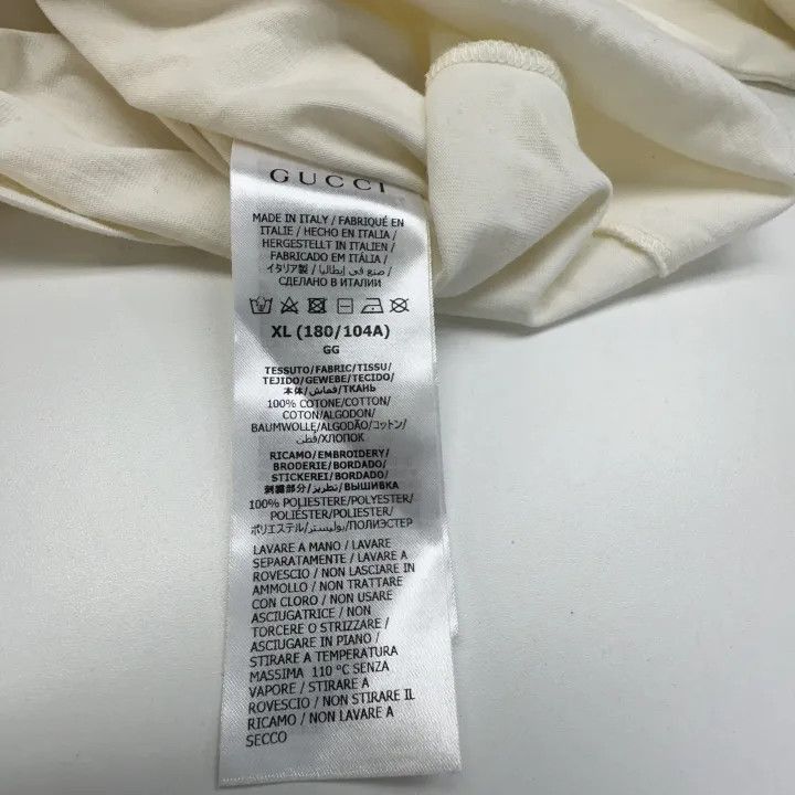 Gucci Gucci GUCCI SS22 Pocket Embroidered Cotton T-Shirt -2506 Size US XL / EU 56 / 4 - 5 Thumbnail