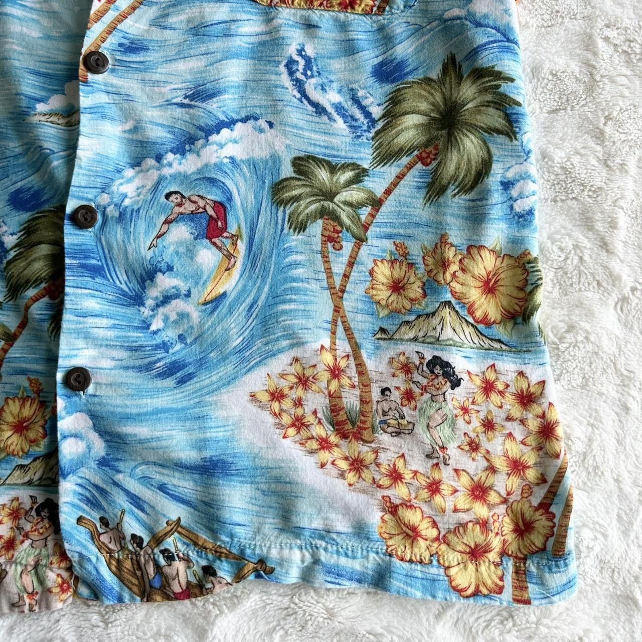 Ocean Current Vintage Ocean Current Hawaiian Shirt Mens M Hula Girl Rayon Size US M / EU 48-50 / 2 - 7 Thumbnail