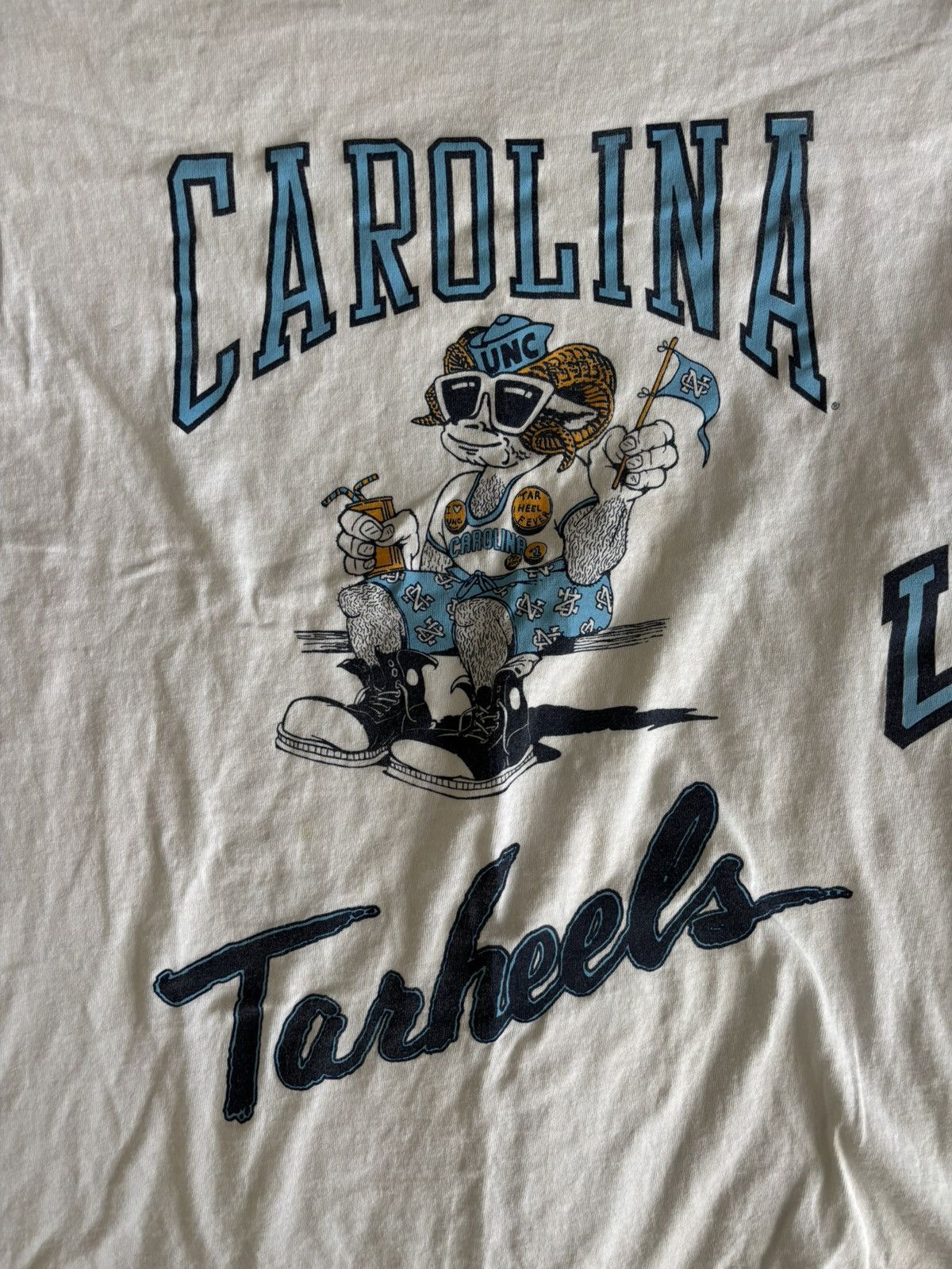 Other Vintage North Carolina Tar Heels AOP Sports T Shirt * RARE* Size US XL / EU 56 / 4 - 1 Thumbnail