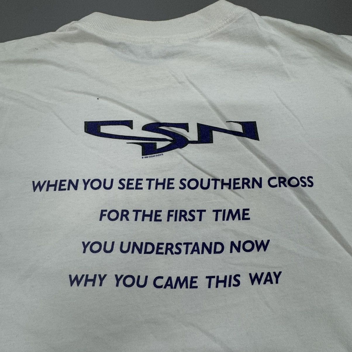 Band Tees × Vintage Vintage 1997 Crosby, Stills & Nash – Southern Cross Tour Size US L / EU 52-54 / 3 - 4 Thumbnail