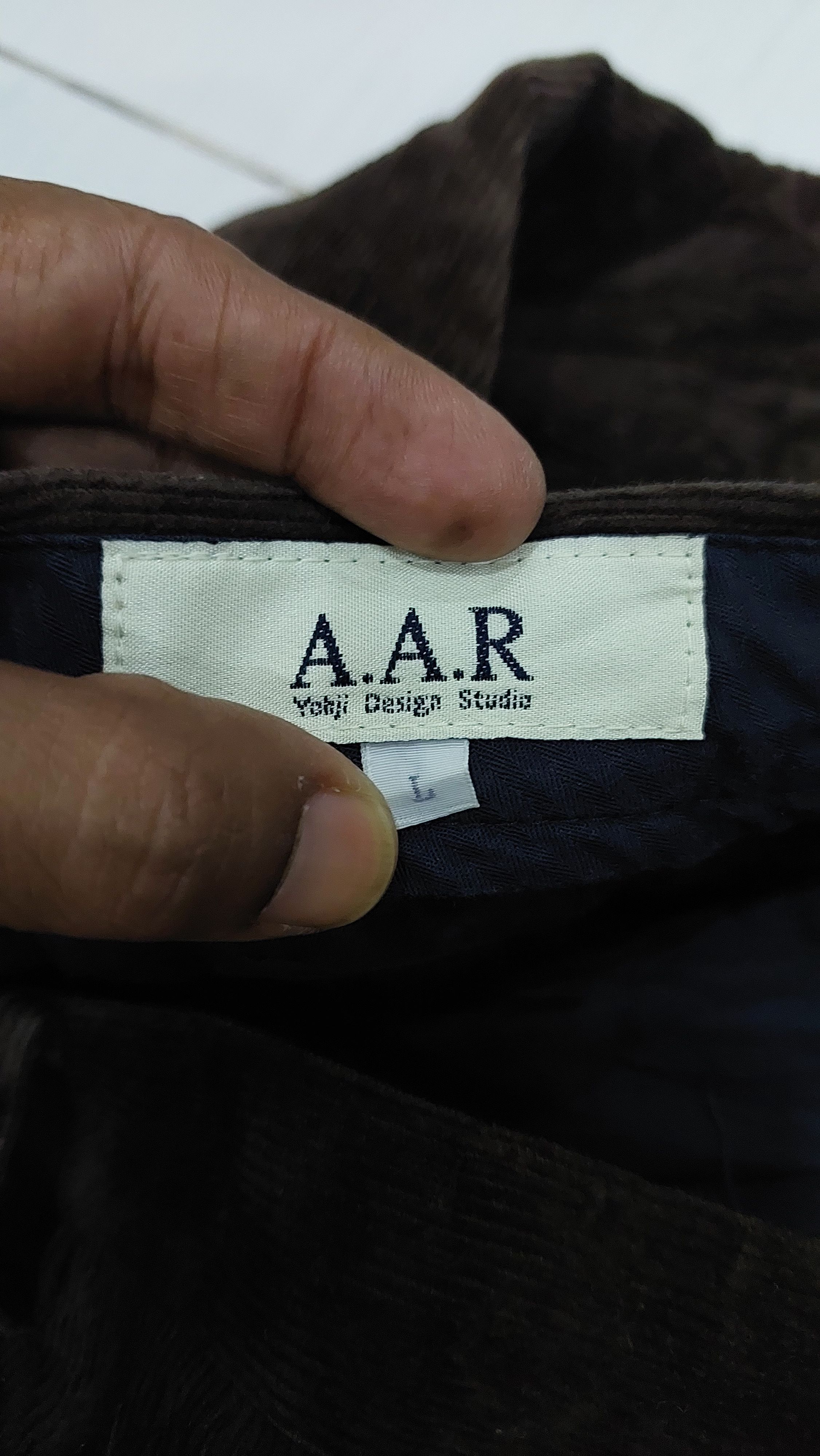 Yohji Yamamoto A.A.R YOHJI DESIGN STUDIO YOHJI YAMAMOTO CORDUROY PANT Size US 31 - 6 Thumbnail