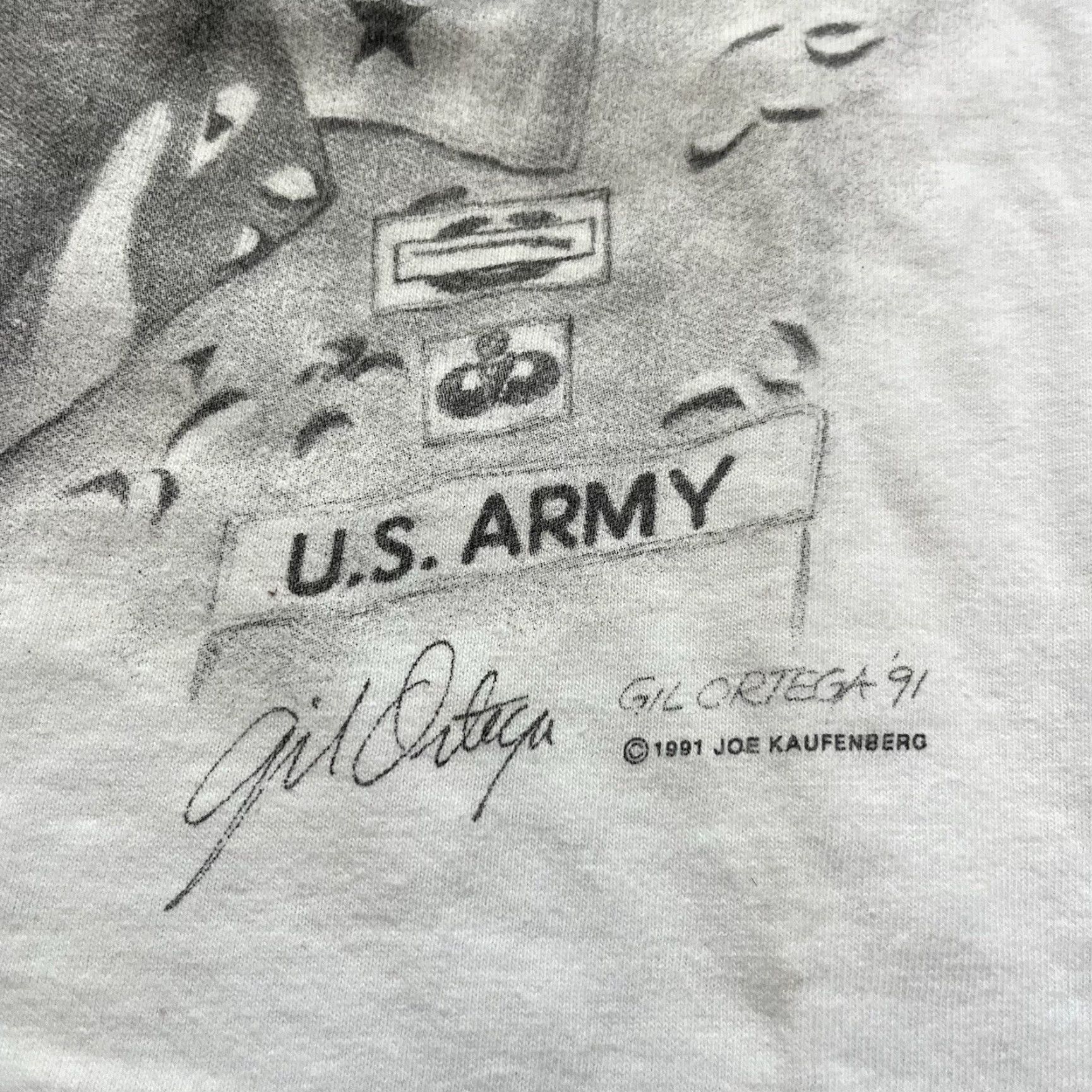 Changes VINTAGE Joe Kaufenberg General Norman Scharzkopf T-Shirt L White Cotton Logo Military Vietnam War Mens 1991 Size US L / EU 52-54 / 3 - 3 Thumbnail