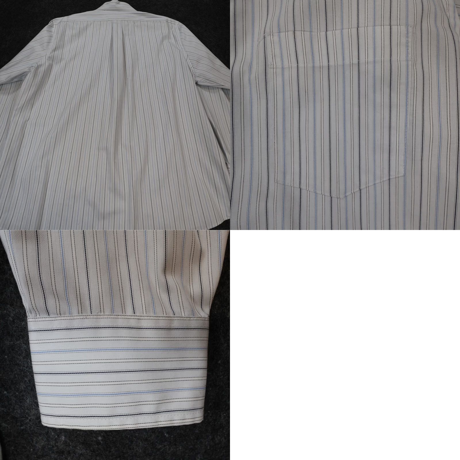 Chaps Chaps Shirt Mens 17.5 34/35 White Striped Non-Iron Classic Size US XXL / EU 58 / 5 - 9 Thumbnail