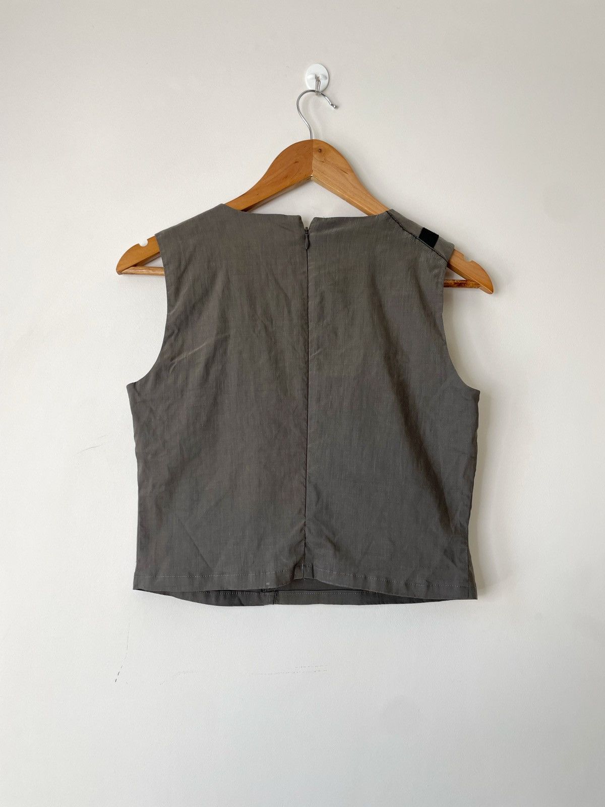 Sarah Pacini Sarah Pacini Vest Top With A Black Buckle Avant Garde Size 1 Size S / US 4 / IT 40 - 10 Thumbnail