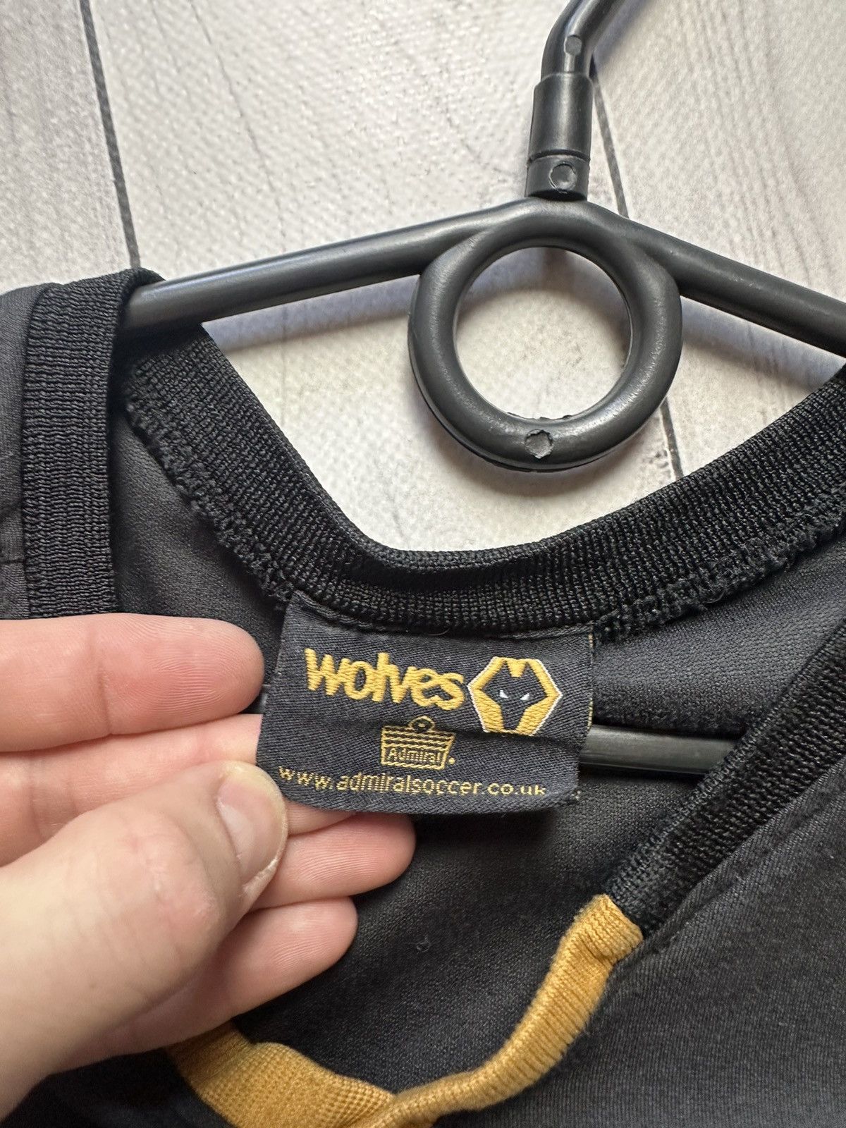 Vintage Vintage Wolverhampton Soccer Jersey size L black Size US L / EU 52-54 / 3 - 5 Thumbnail
