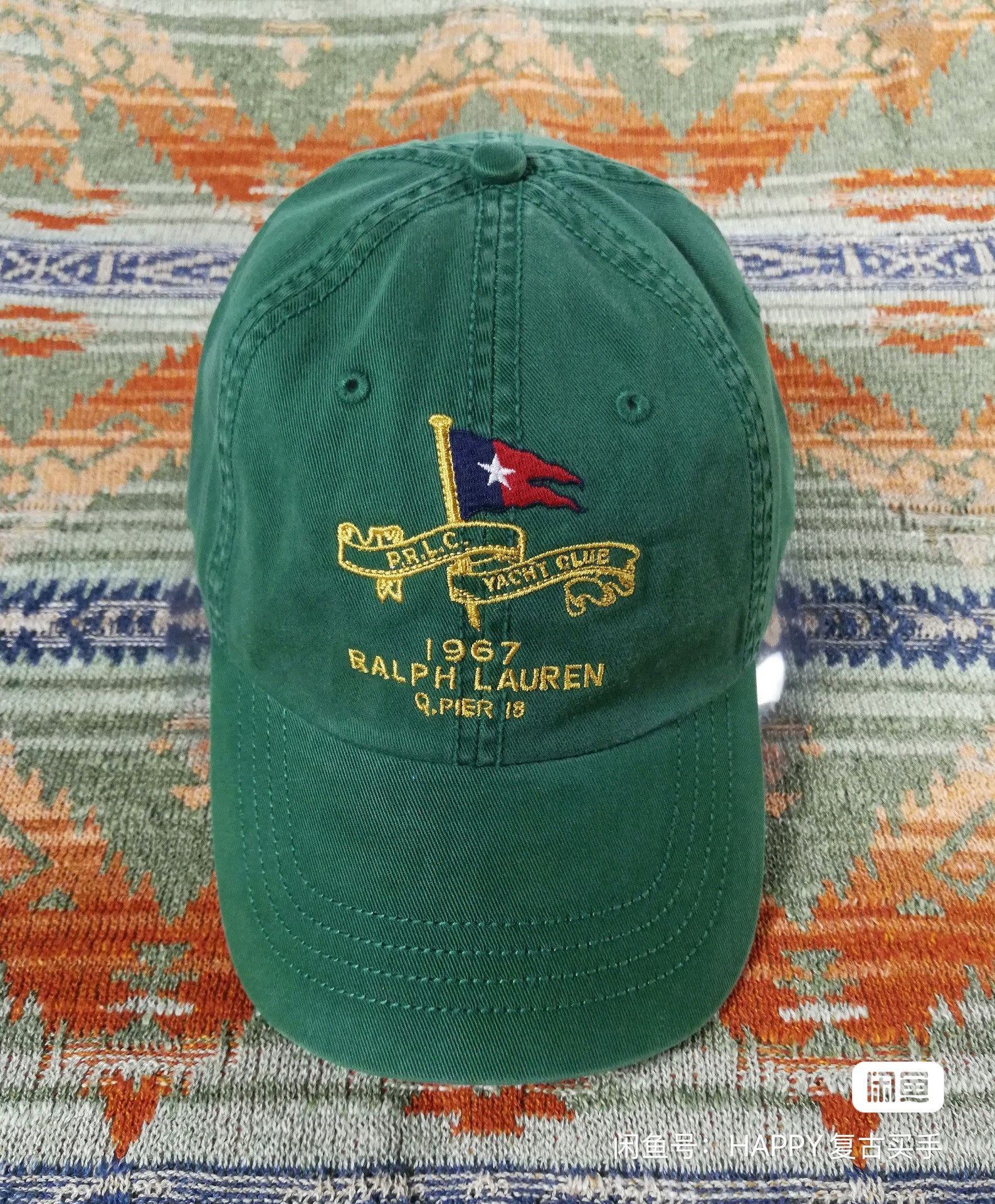 Polo Ralph Lauren Polo Ralph Lauren Leather Baseball Cap Baseball Hat Size ONE SIZE - 1 Thumbnail