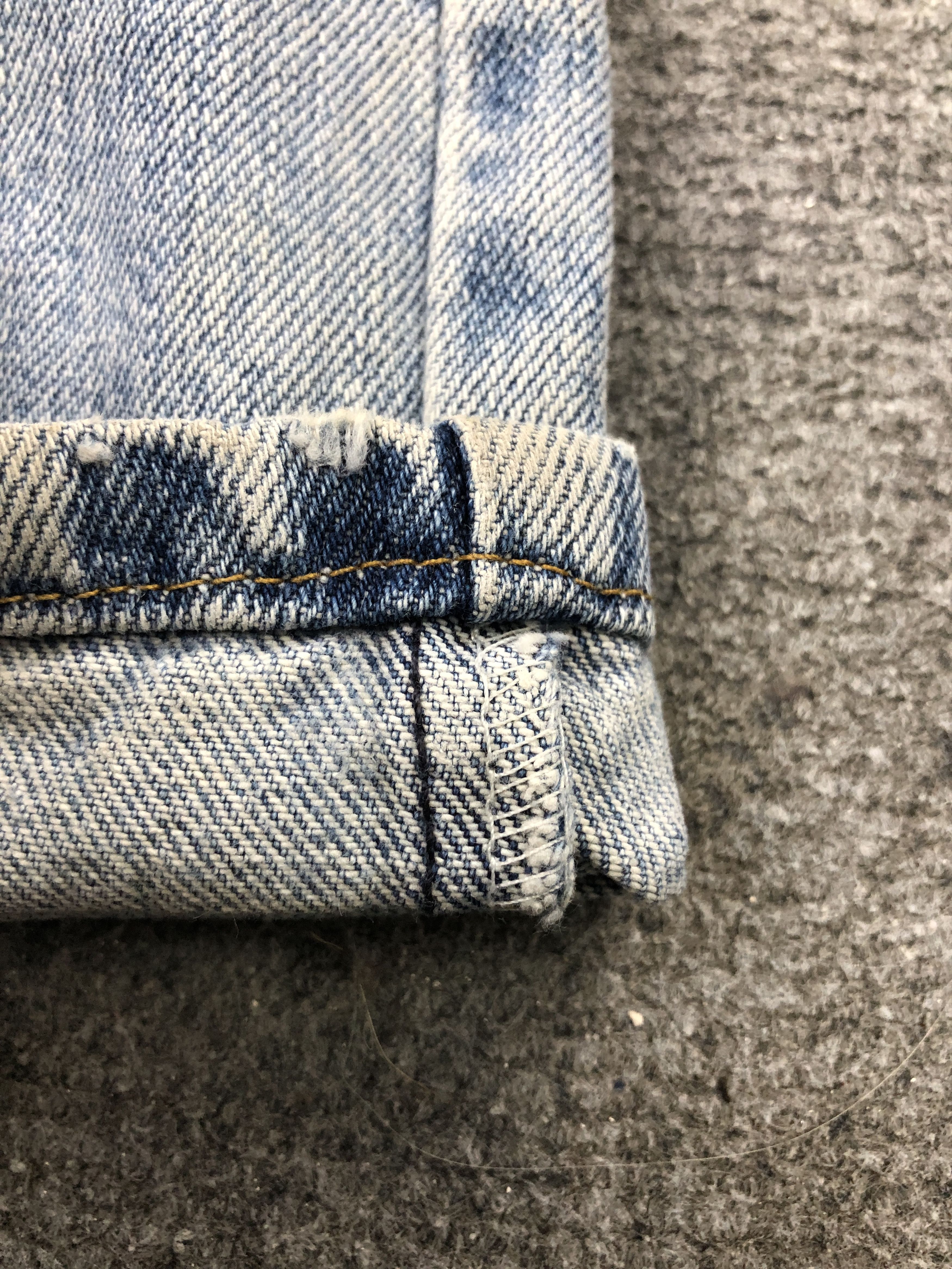 Levi's light Wash Vintage Levis 517 Flared Bootcut Jeans DP2452 Size US 35 - 10 Thumbnail