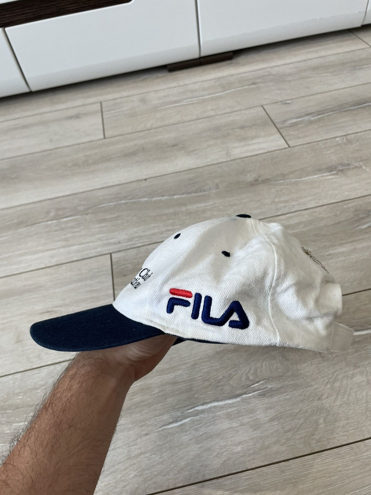 Fila Vintage Diners Club International FILA Zurich FC Cap Hat Size ONE SIZE - 2 Thumbnail