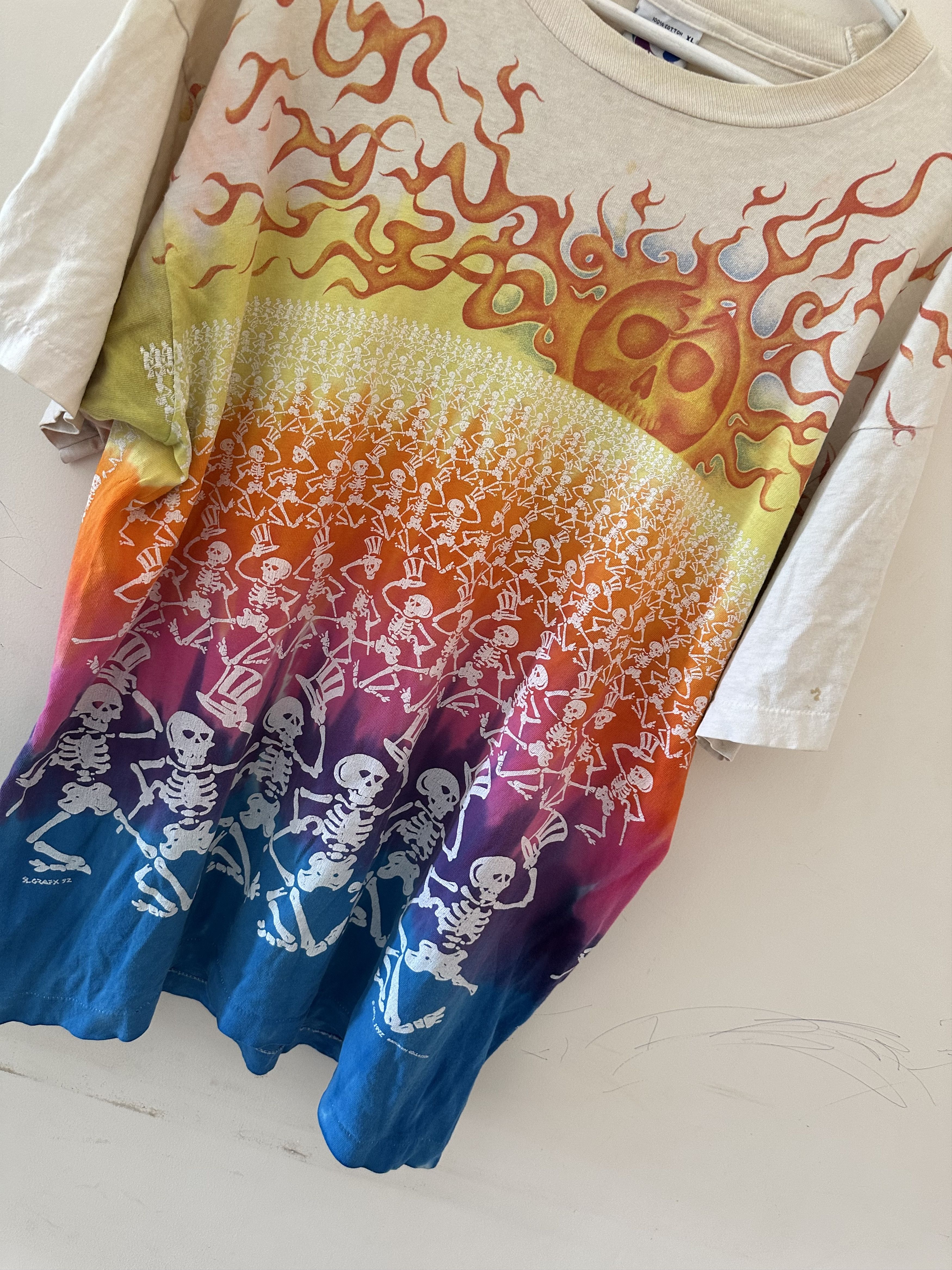 Liquid Blue × Vintage Vintage Grateful Dead 1992 Liquid Blue Tie-Dye T-Shirt XL Size US XL / EU 56 / 4 - 2 Thumbnail