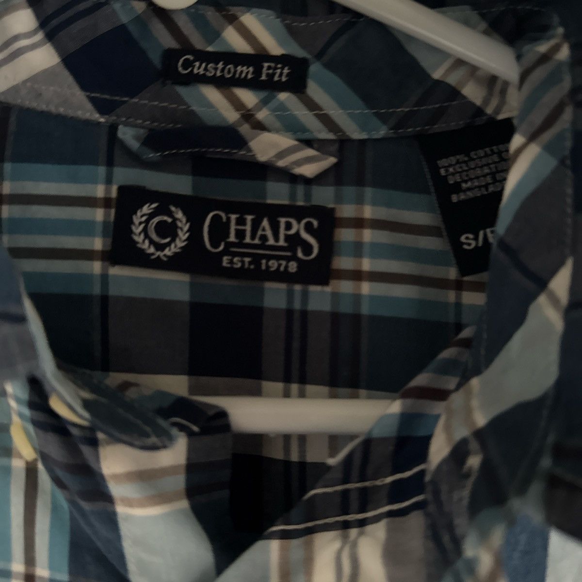 Chaps Ralph Lauren Mens long sleeves buttons down shirts Size US S / EU 44-46 / 1 - 6 Thumbnail