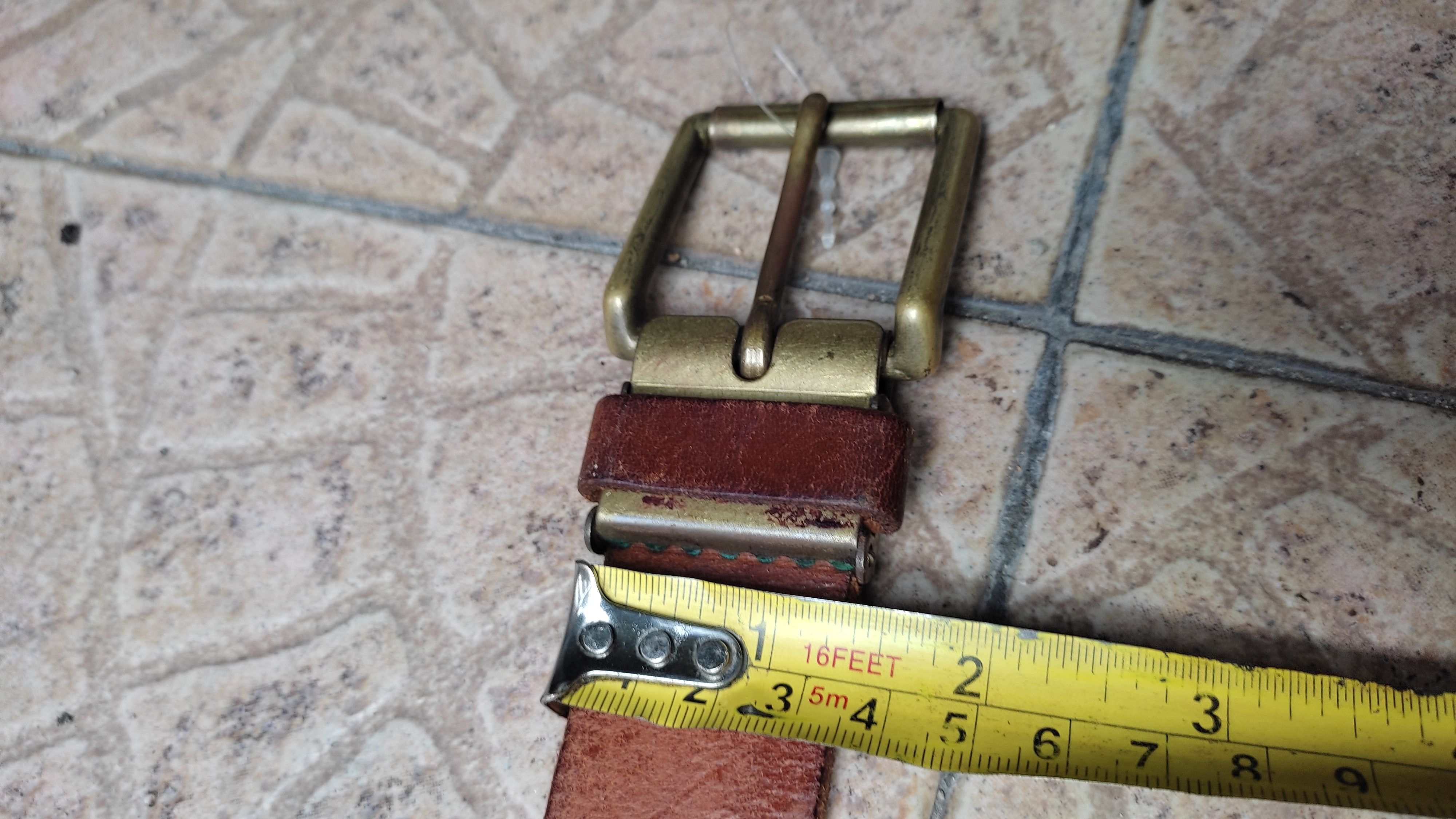 WESCO Vintage wesco brass belt Size 32 - 4 Thumbnail
