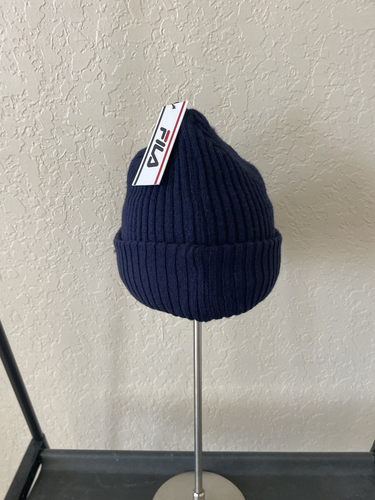 Fila Peacoat Ribbed Beanie Nwt 20.00 Size ONE SIZE - 6 Thumbnail